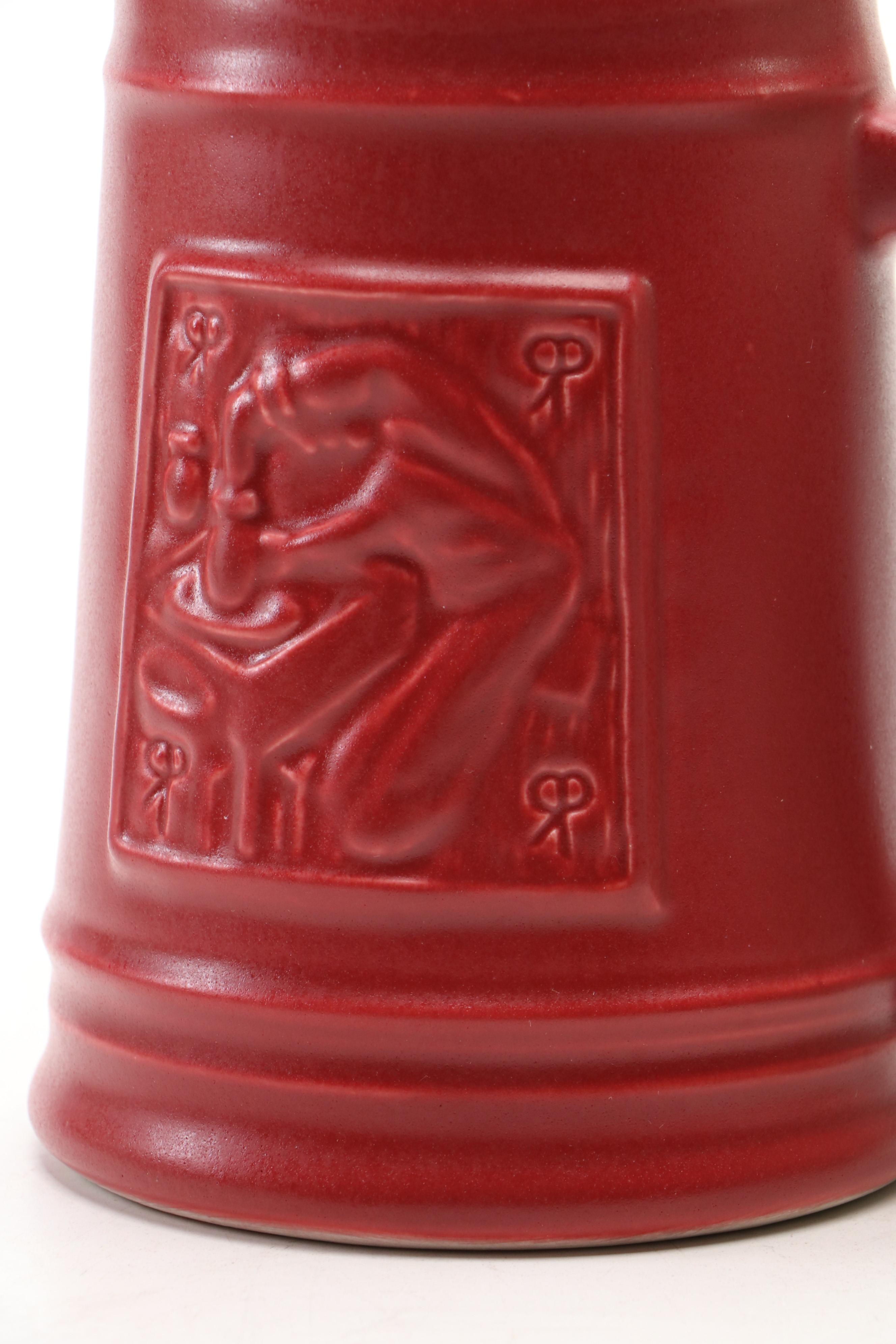 Rookwood Pottery Ceramic Beer Mugs, 1933 and 2012