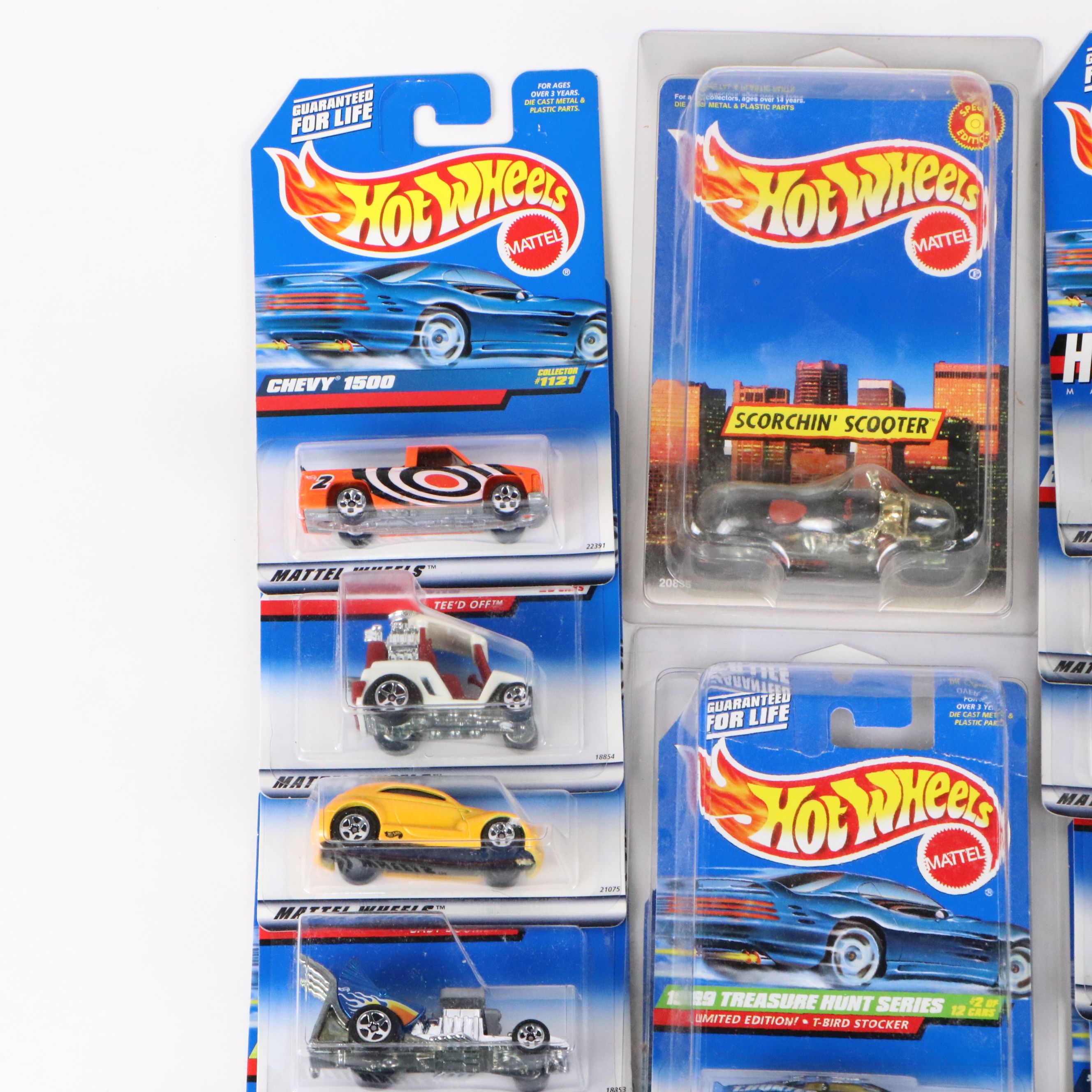 Hot Wheels "Chevy 1500," "Scorching' Scooter," and More Diecast Vehicles