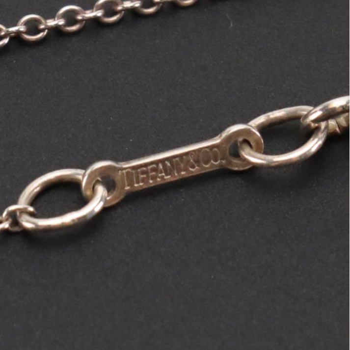 Elsa Peretti for Tiffany & Co. Sterling Open Heart Pendant Necklace