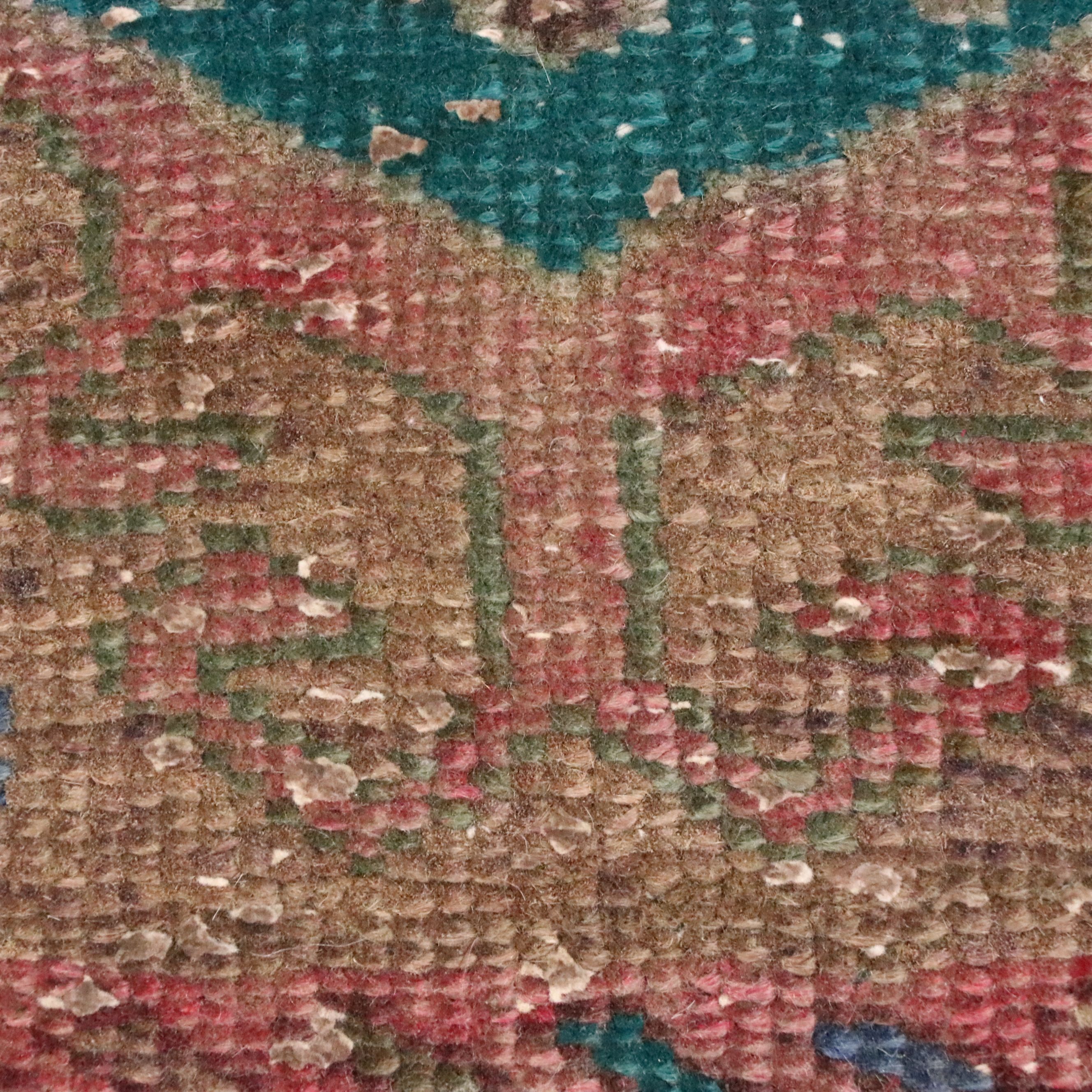 2'8 x 10' Hand-Knotted Caucasian Kazak Carpet Runner