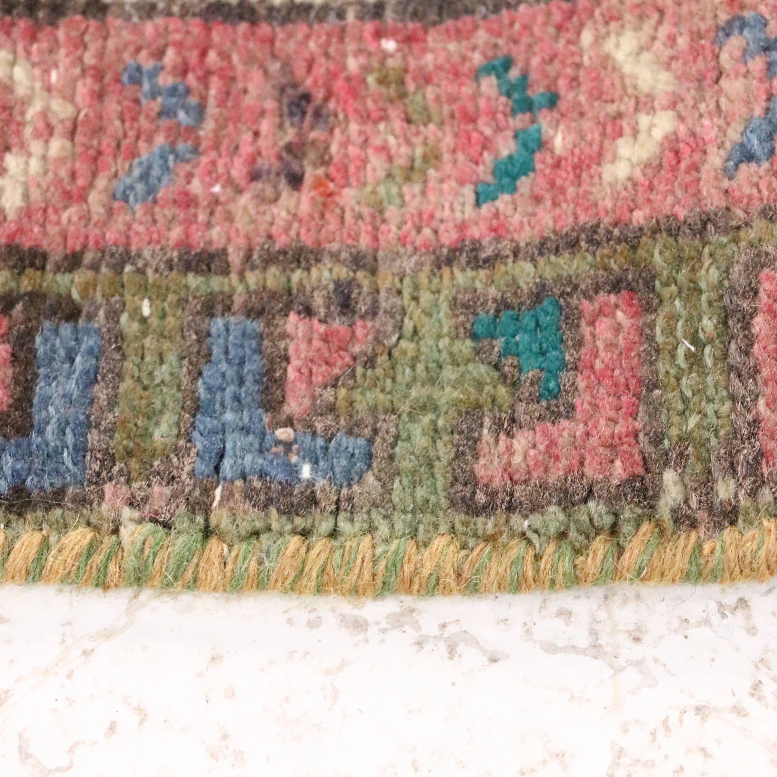 2'8 x 10' Hand-Knotted Caucasian Kazak Carpet Runner