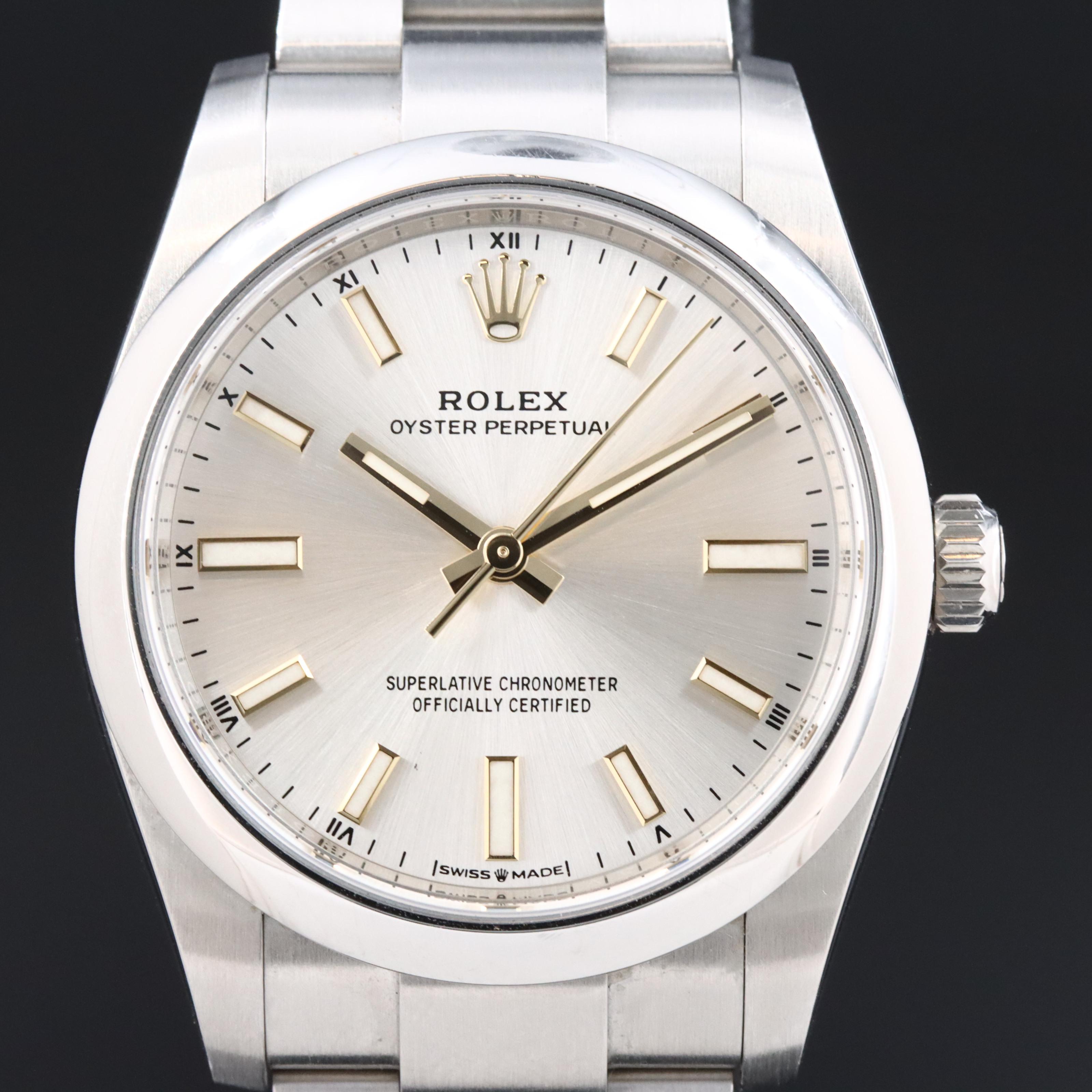 Rolex Oyster Perpetual 124200 Steel Watch
