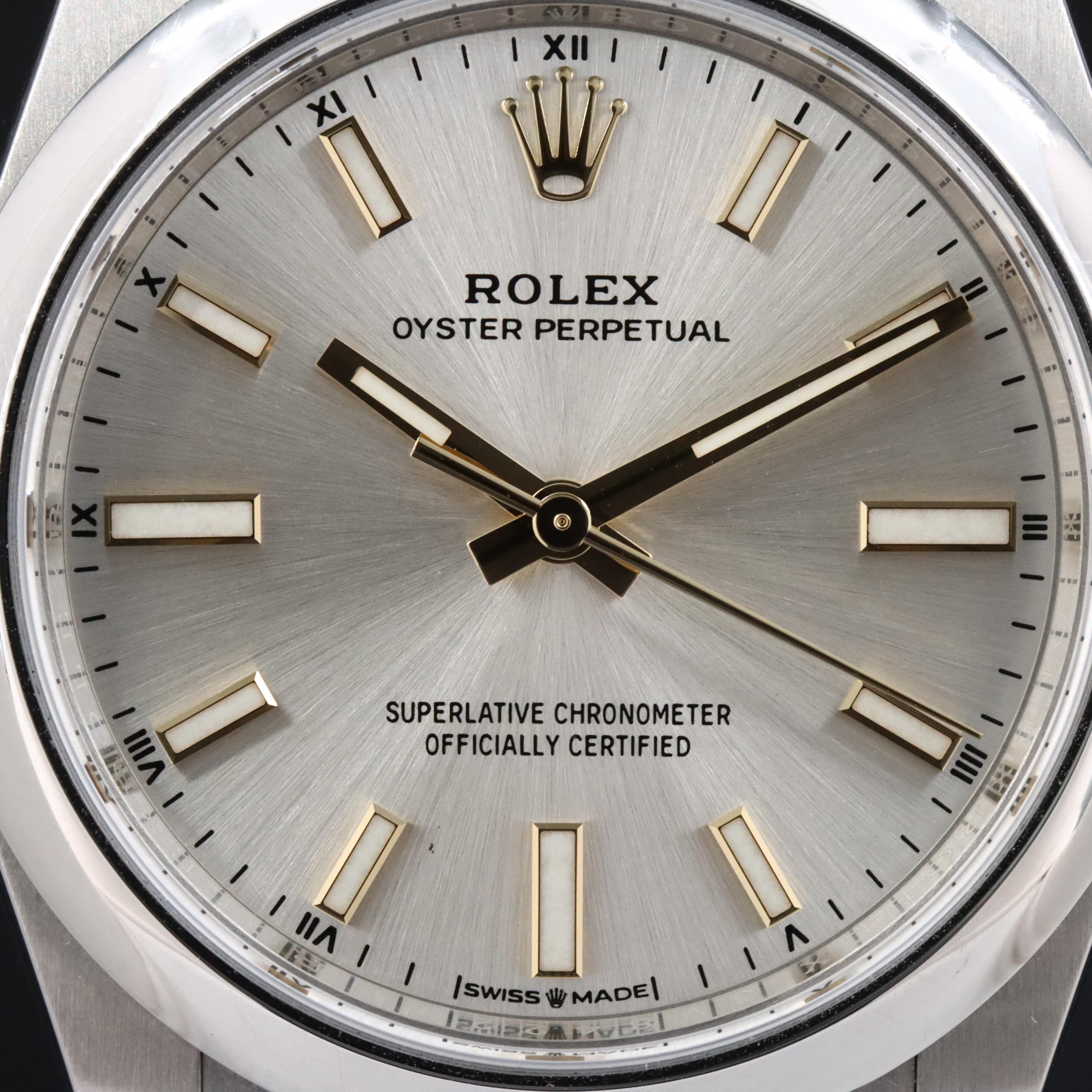 Rolex Oyster Perpetual 124200 Steel Watch