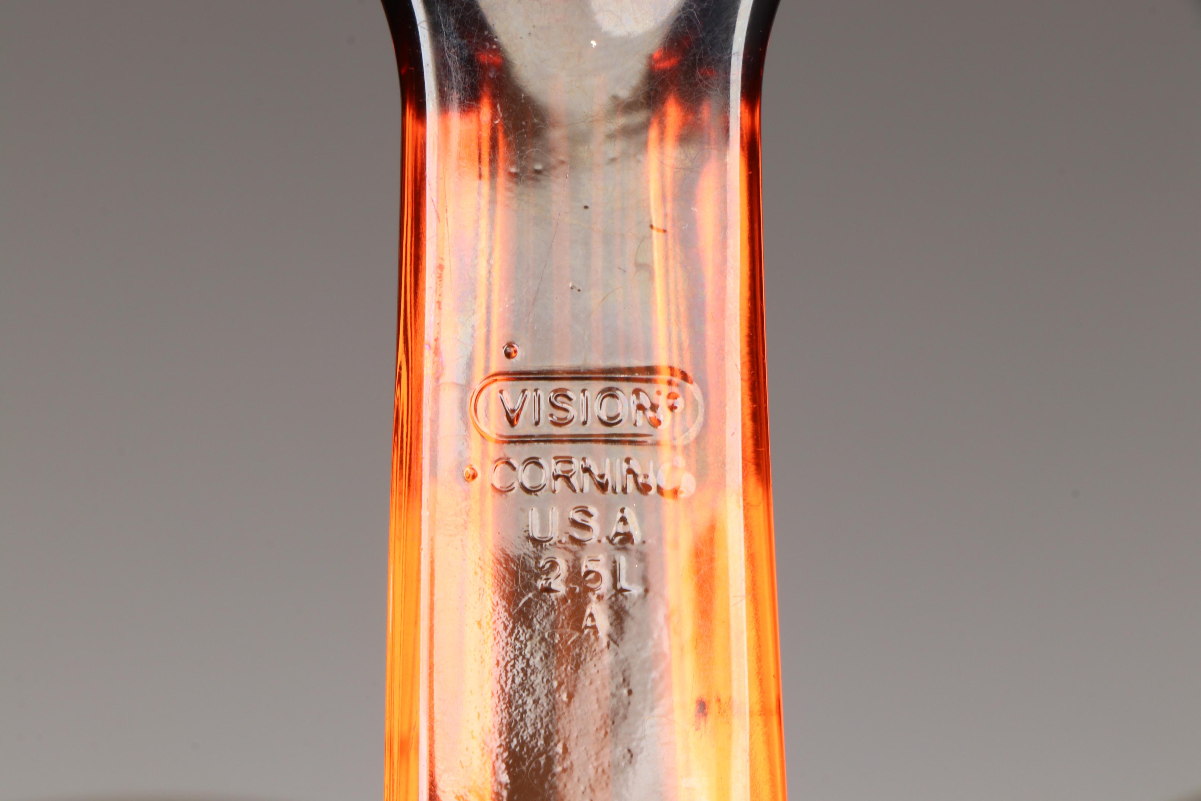 Vintage Corning Vision Glass Pots