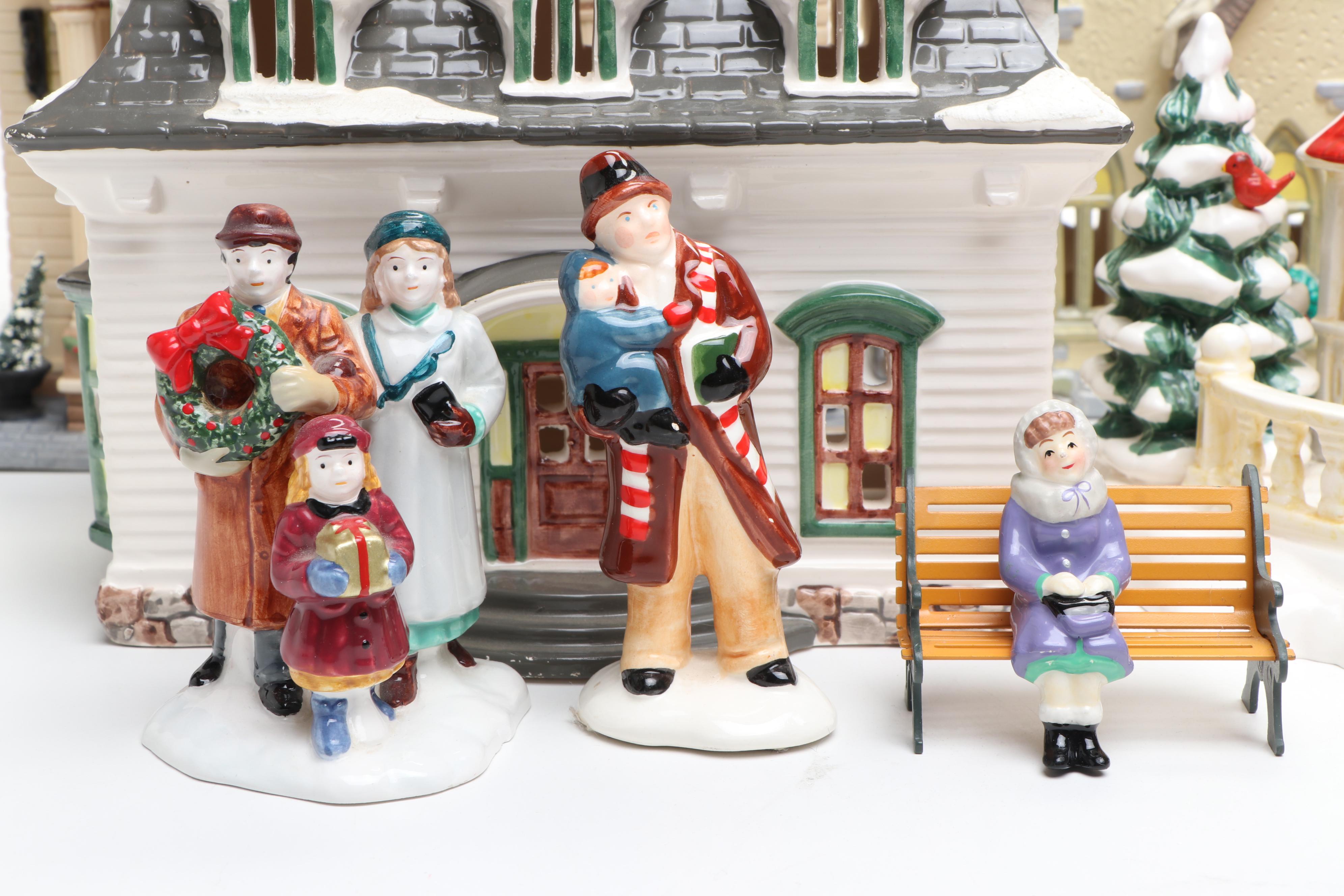 Department 56 Porcelain Christmas Village Featuring "Museum of Art" and More