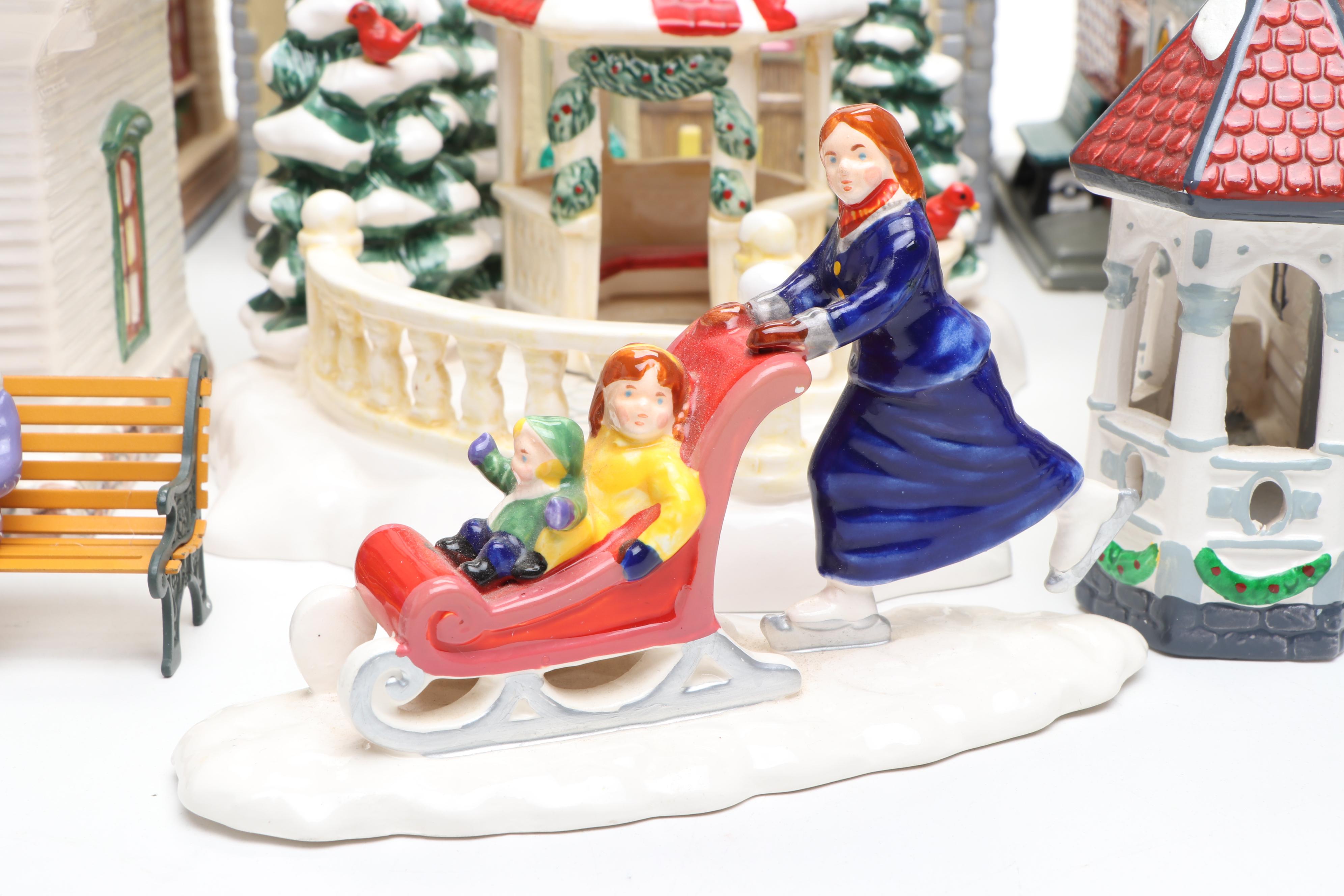Department 56 Porcelain Christmas Village Featuring "Museum of Art" and More