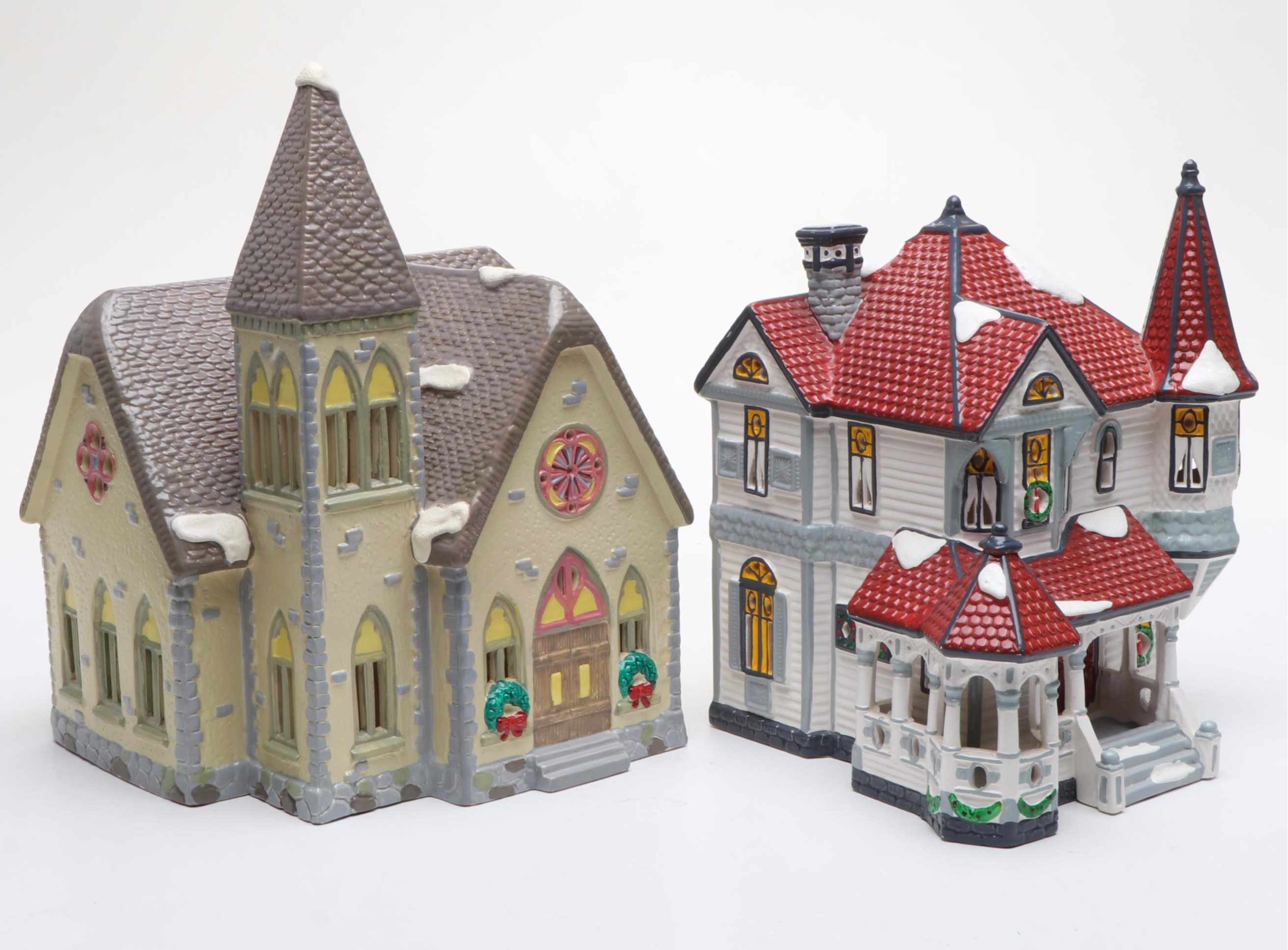 Department 56 Porcelain Christmas Village Featuring "Museum of Art" and More