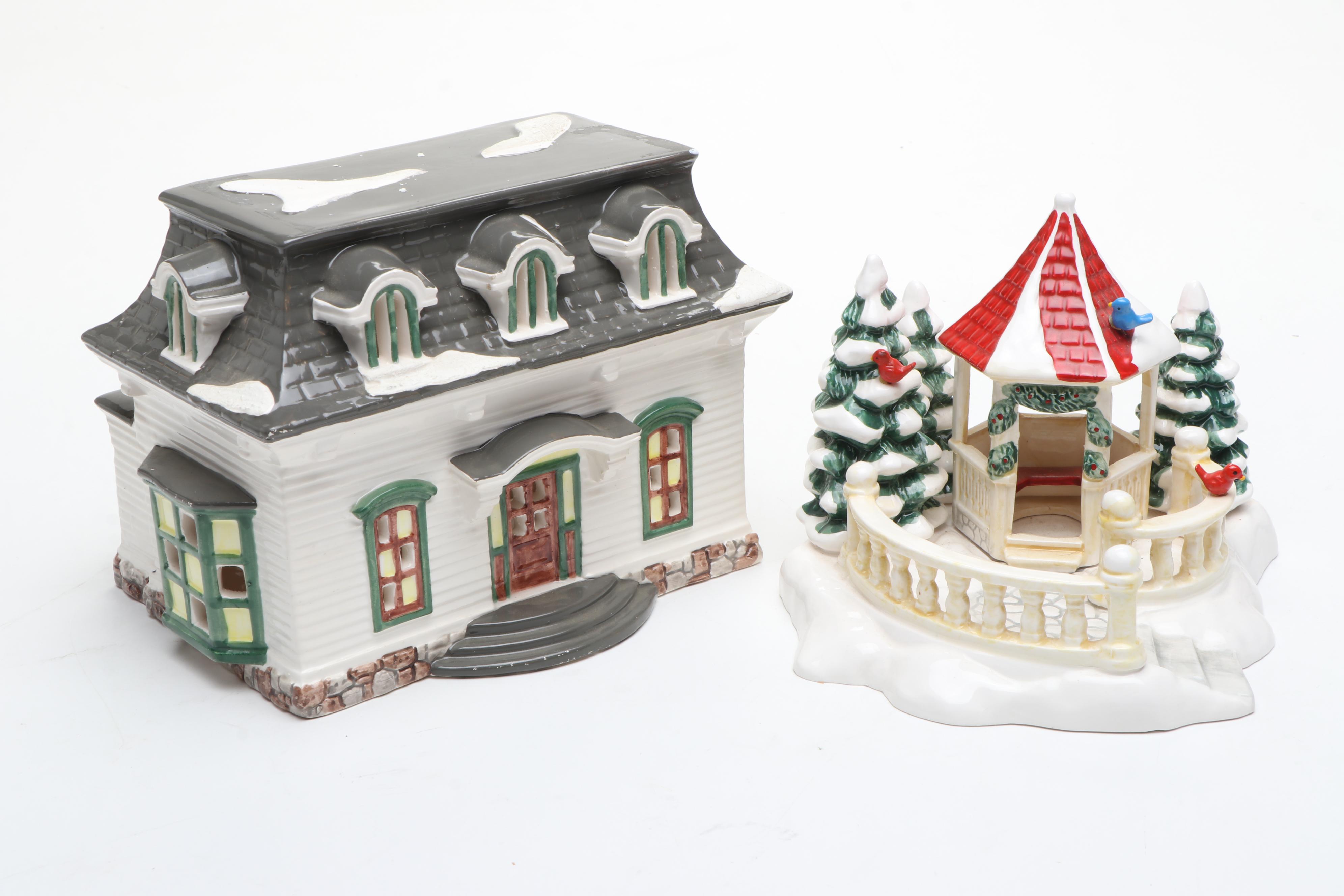 Department 56 Porcelain Christmas Village Featuring "Museum of Art" and More