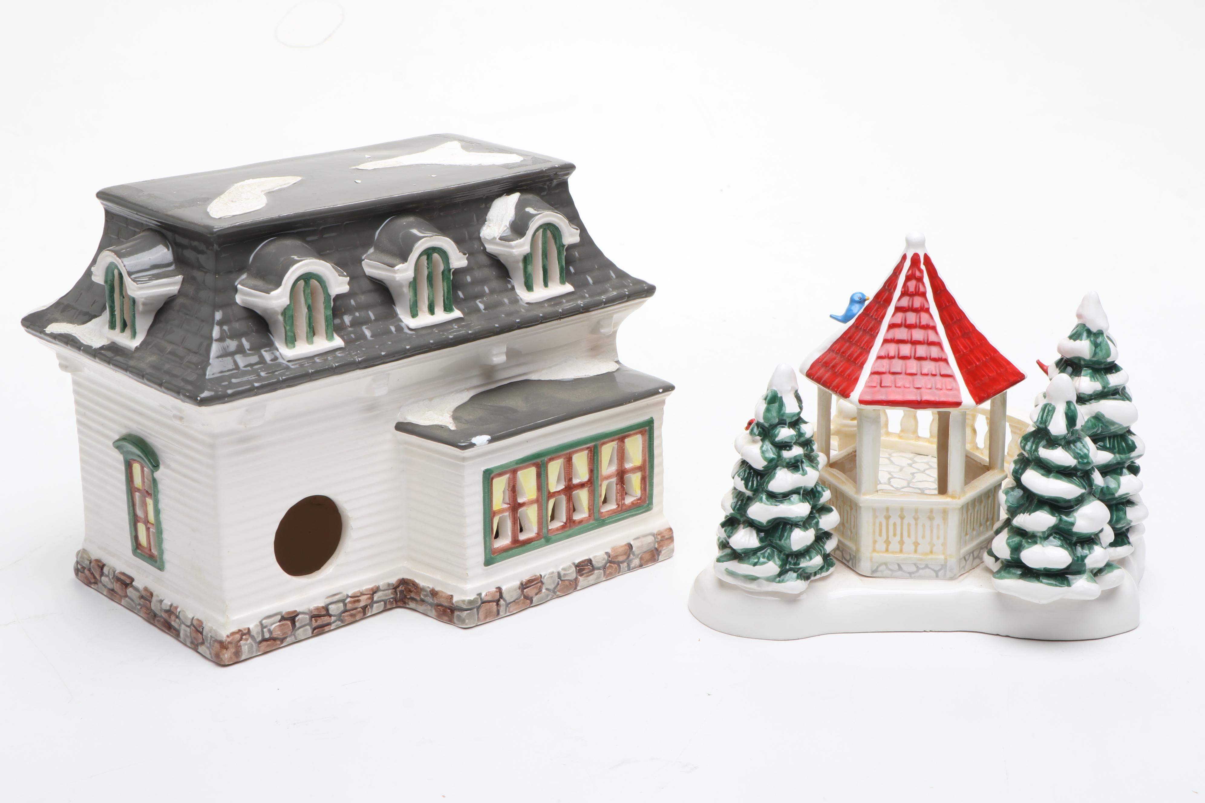 Department 56 Porcelain Christmas Village Featuring "Museum of Art" and More
