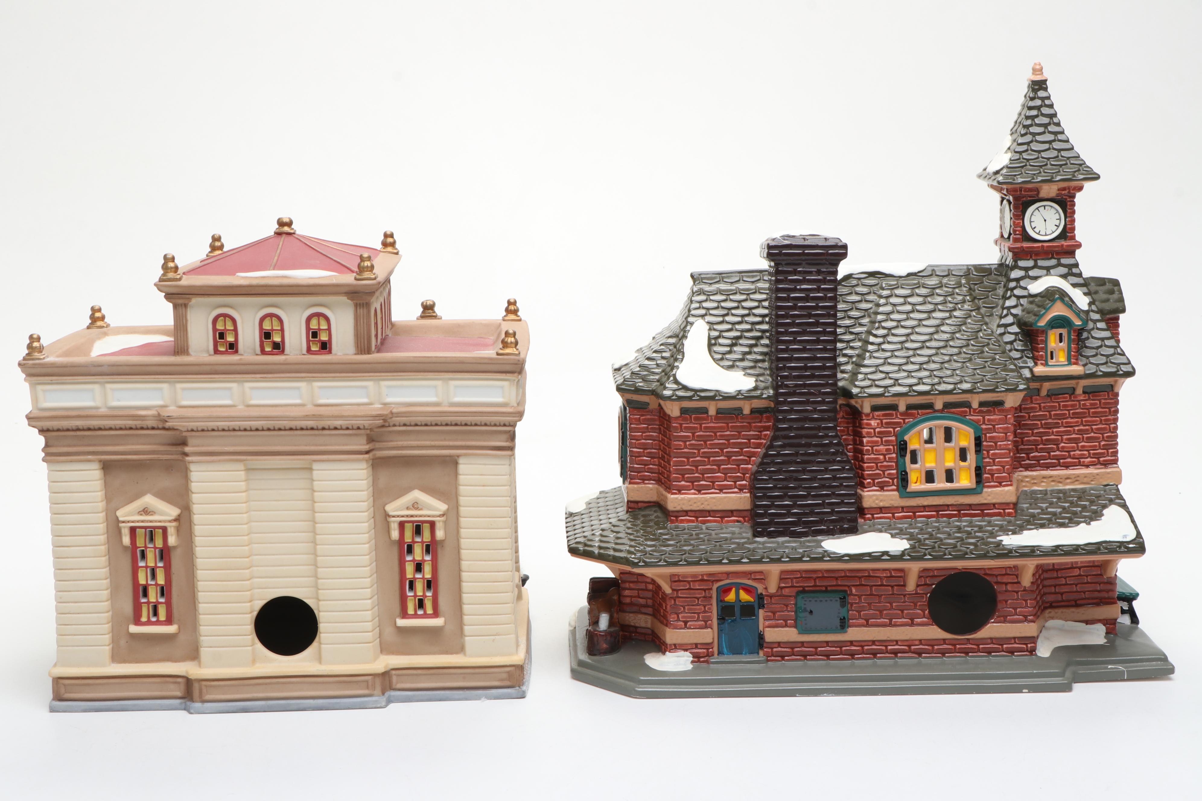 Department 56 Porcelain Christmas Village Featuring "Museum of Art" and More