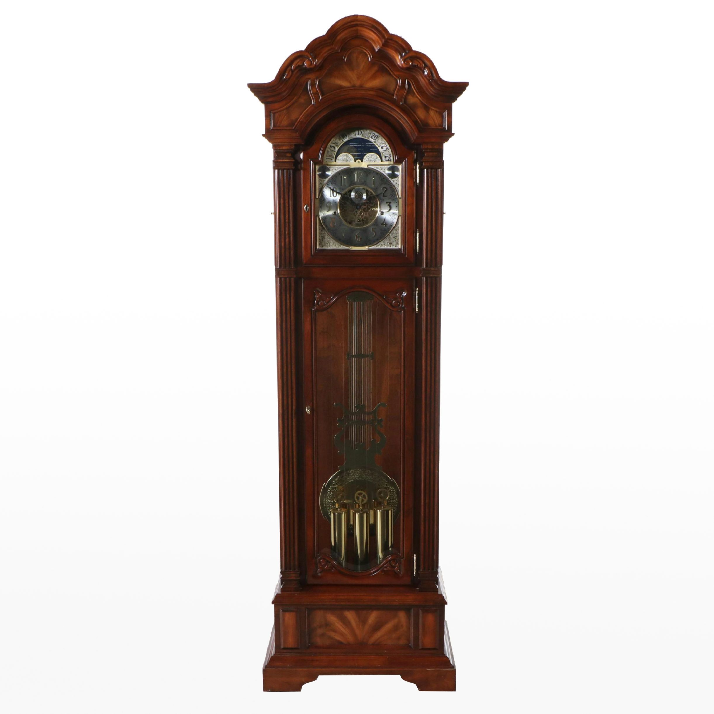 Sligh Cherry Grandfather Clock