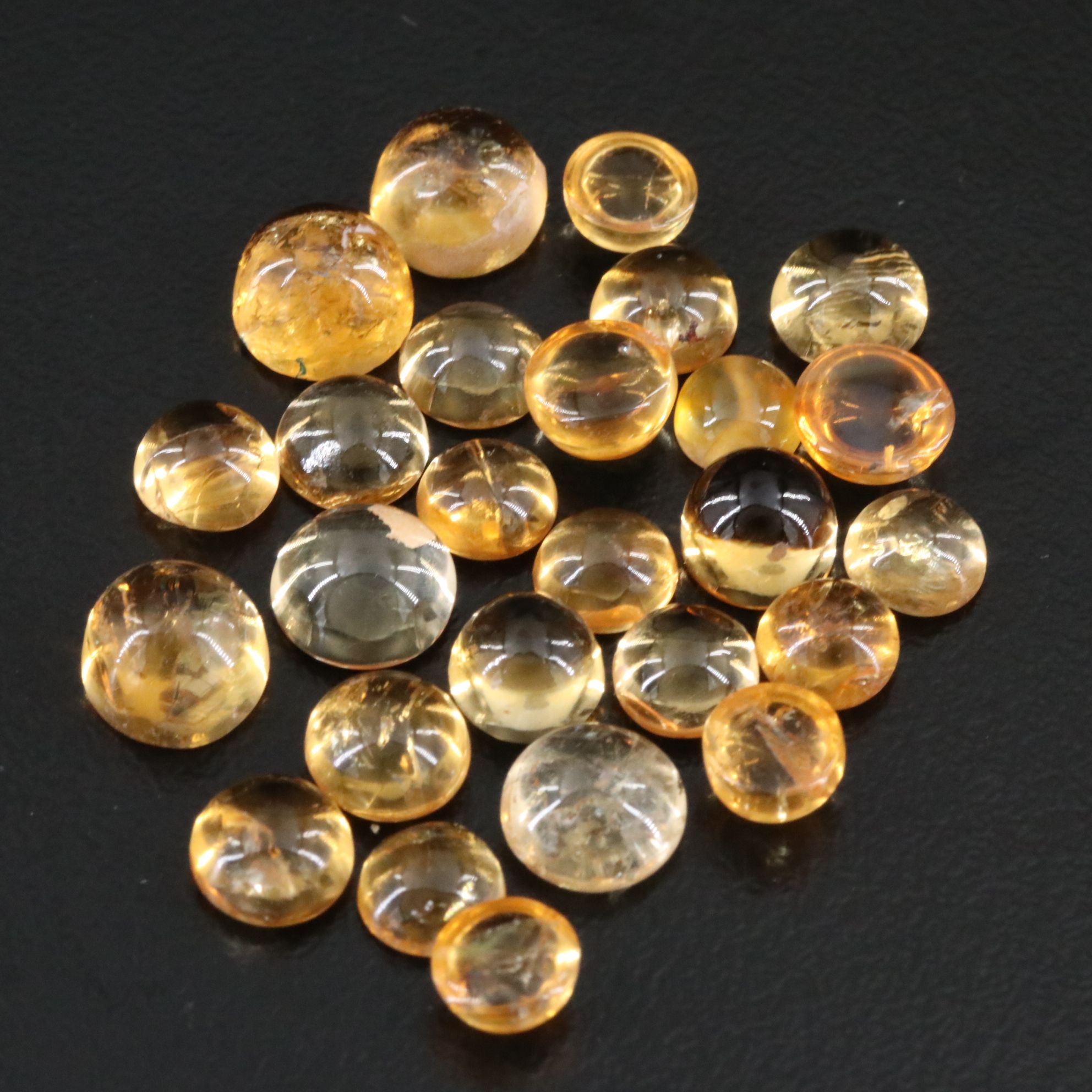 Loose 25.72 CTW Citrines