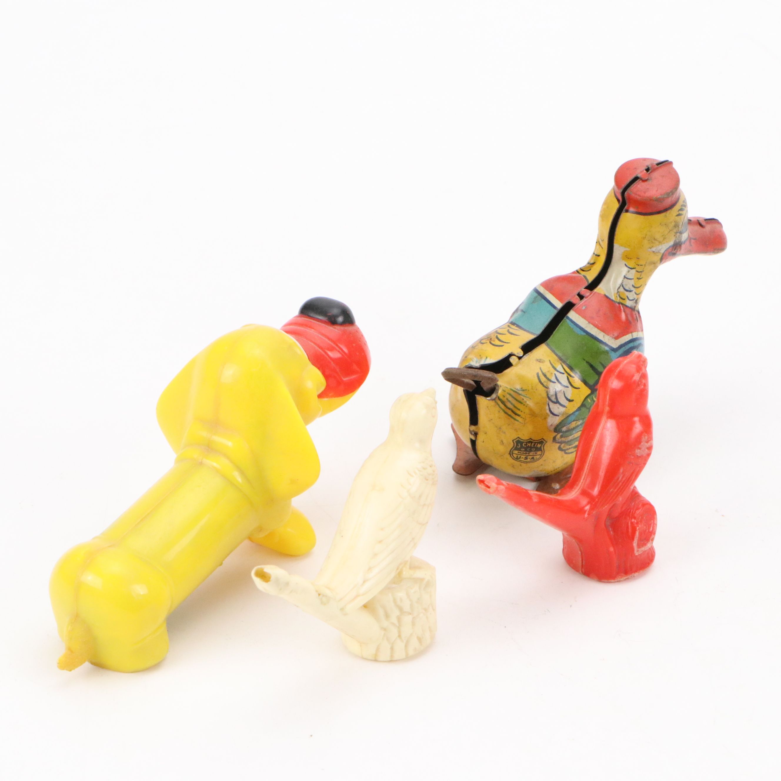 Collection of Vintage Board Games, Metal Vehicles and Other Toys, 20th C.