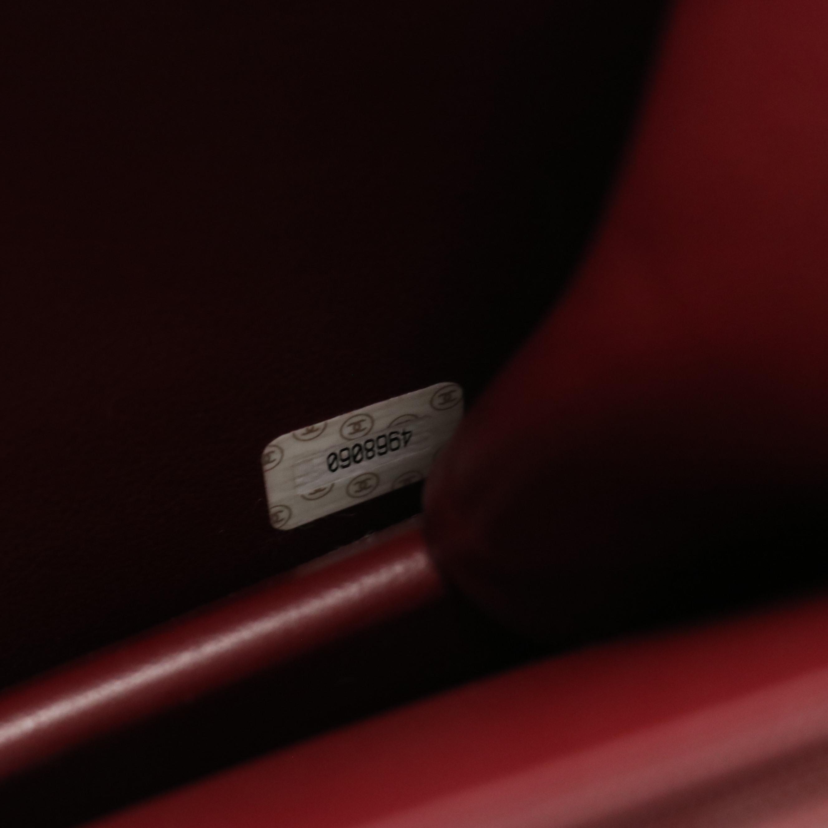 Chanel CC Small Shoulder Bag in Quilted Lambskin Leather with Box