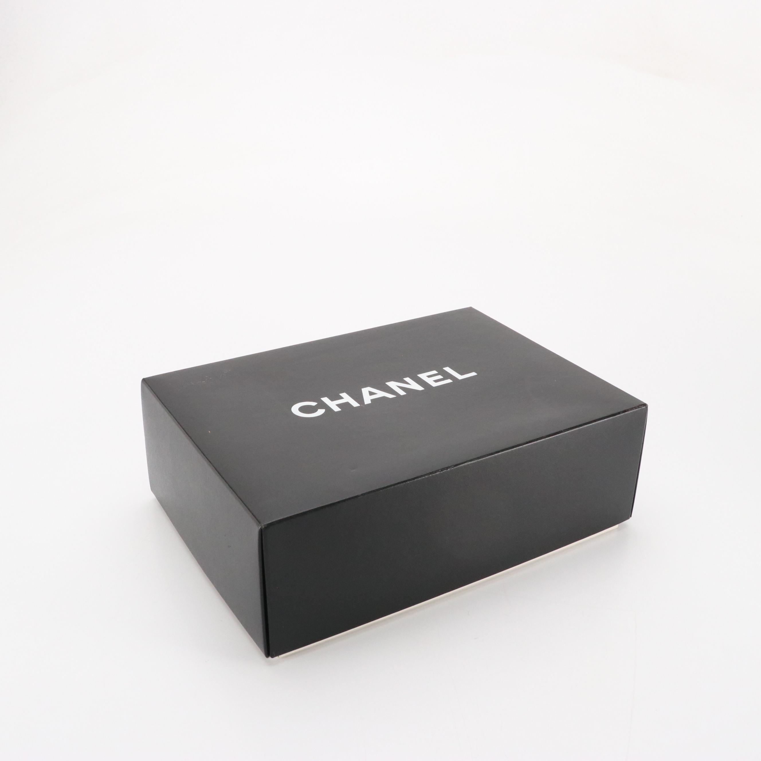 Chanel CC Small Shoulder Bag in Quilted Lambskin Leather with Box