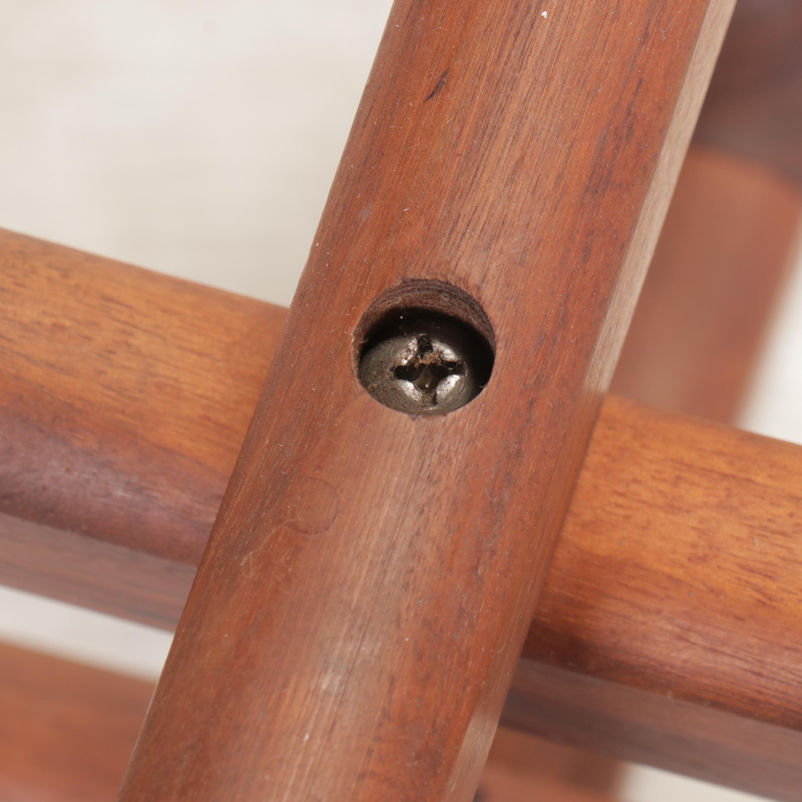 Adrian Pearsall Mid Century Modern Walnut Coffee Table with Surfboard Glass Top