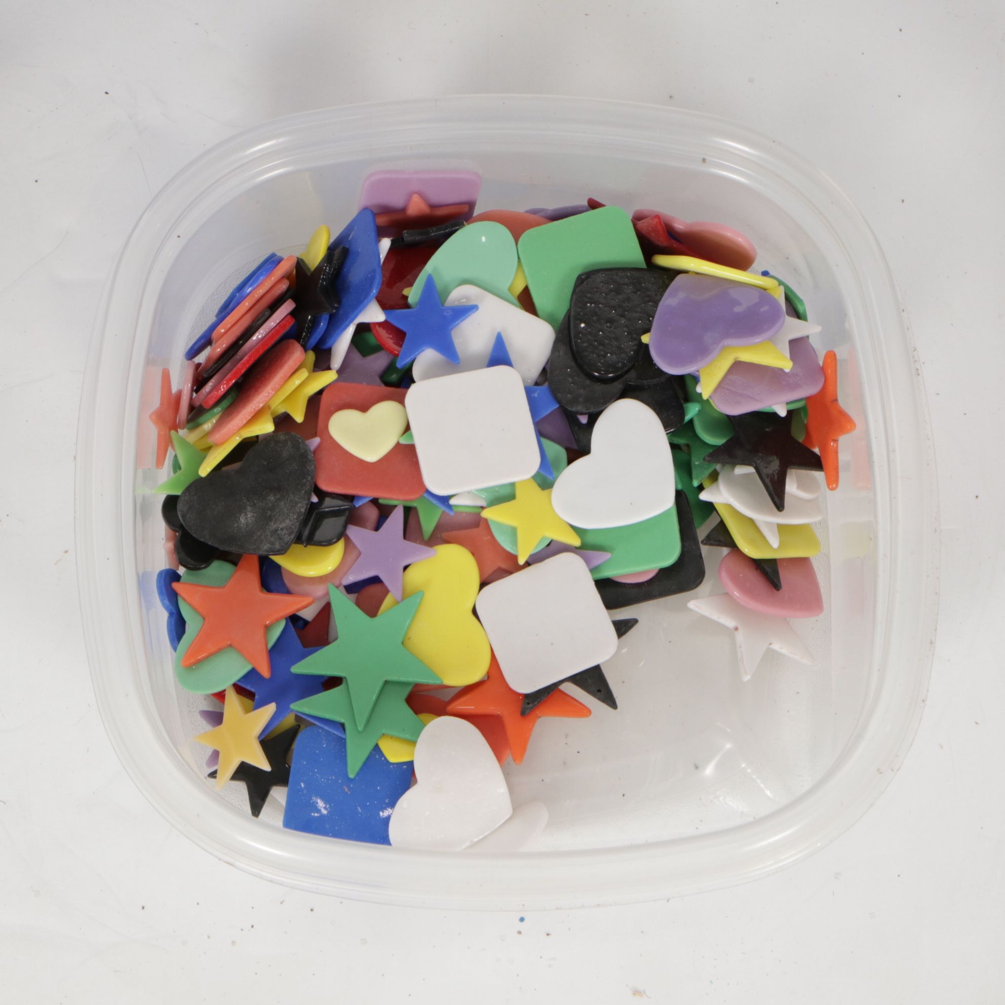 Clear Coarse Frit, Glass Tiles, Millefiori Slices and More Art Glass Supplies