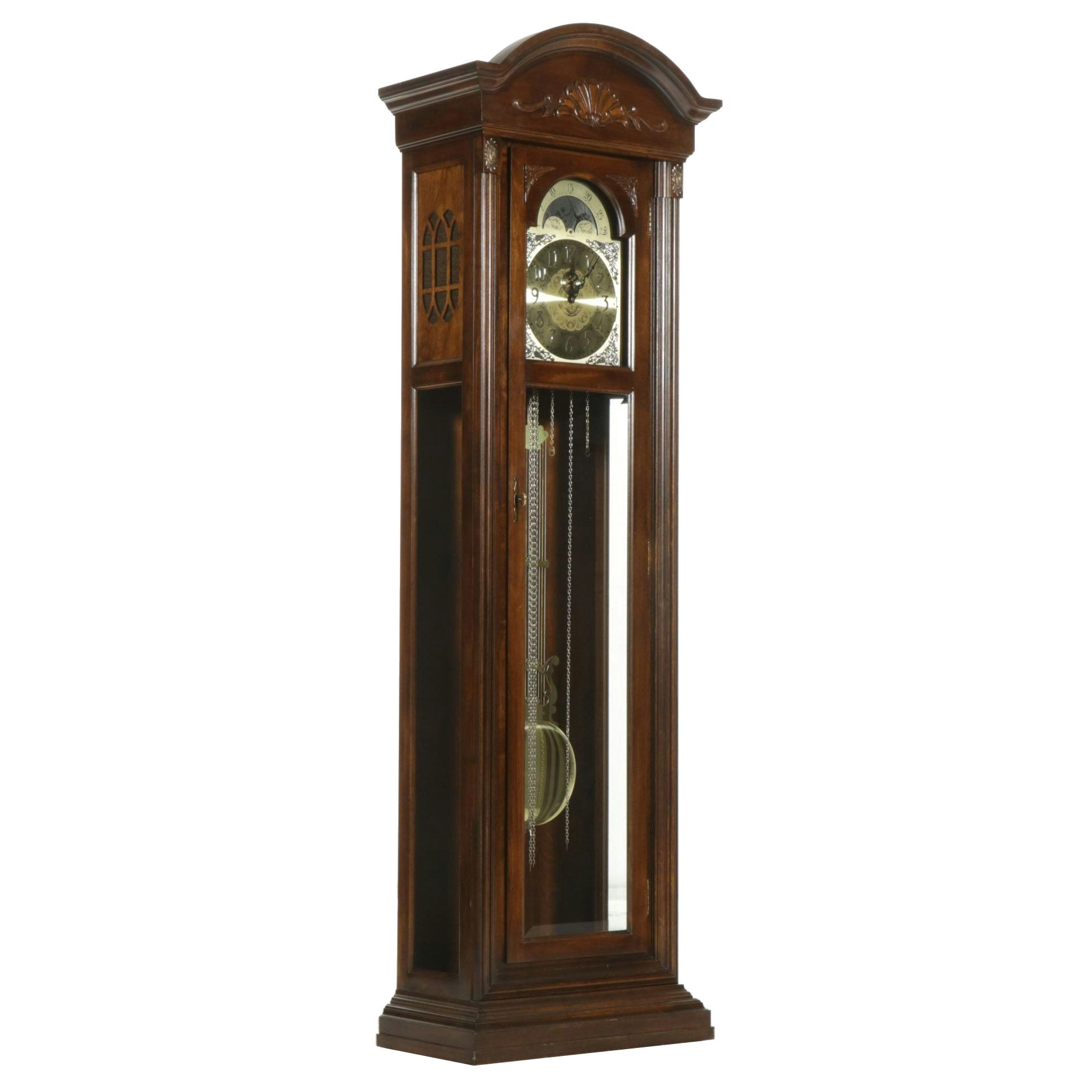 Seth Thomas Grandfather Clock in Walnut Case
