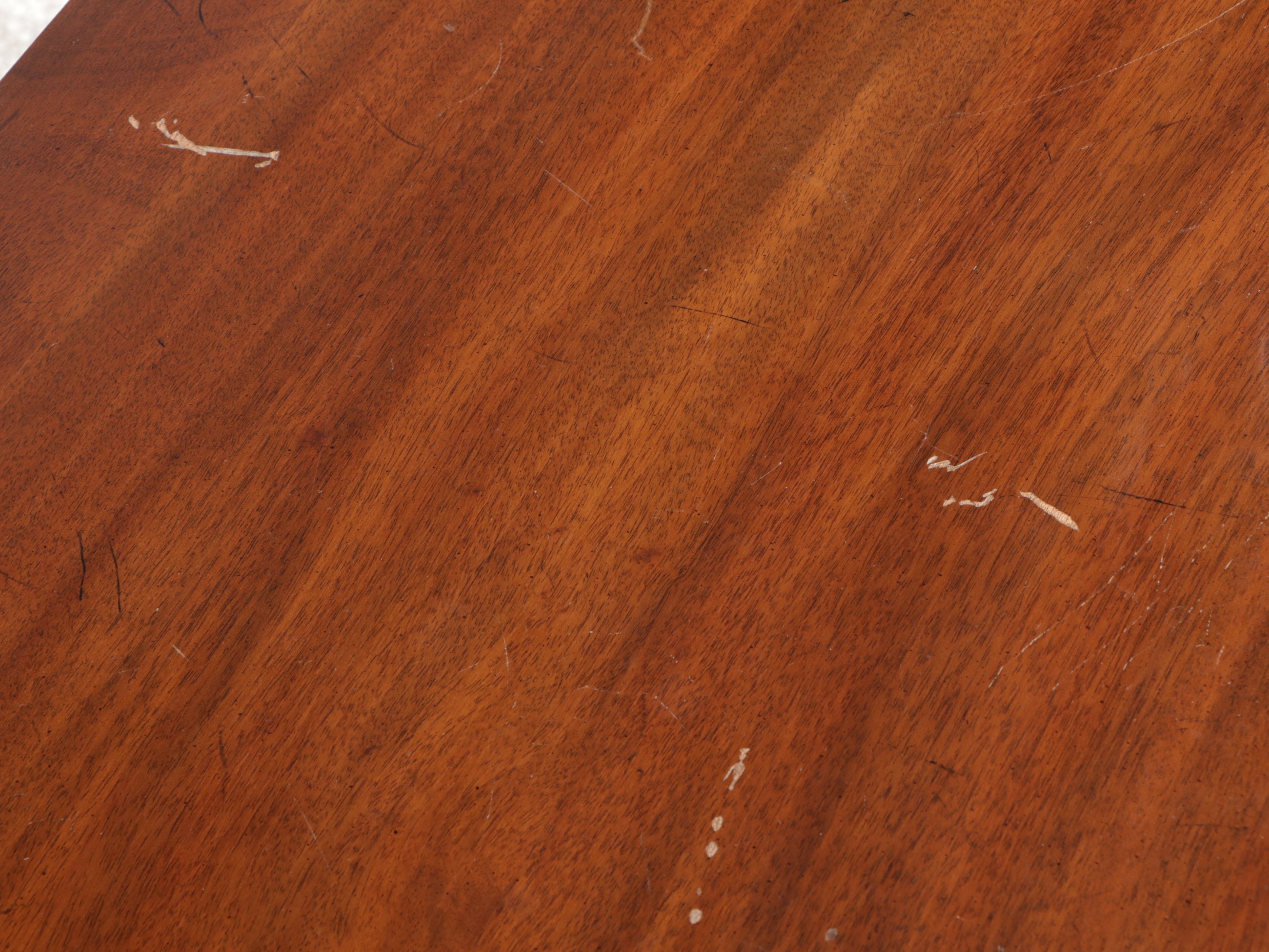 George III Style Mahogany Bachelor Chest, 20th Century