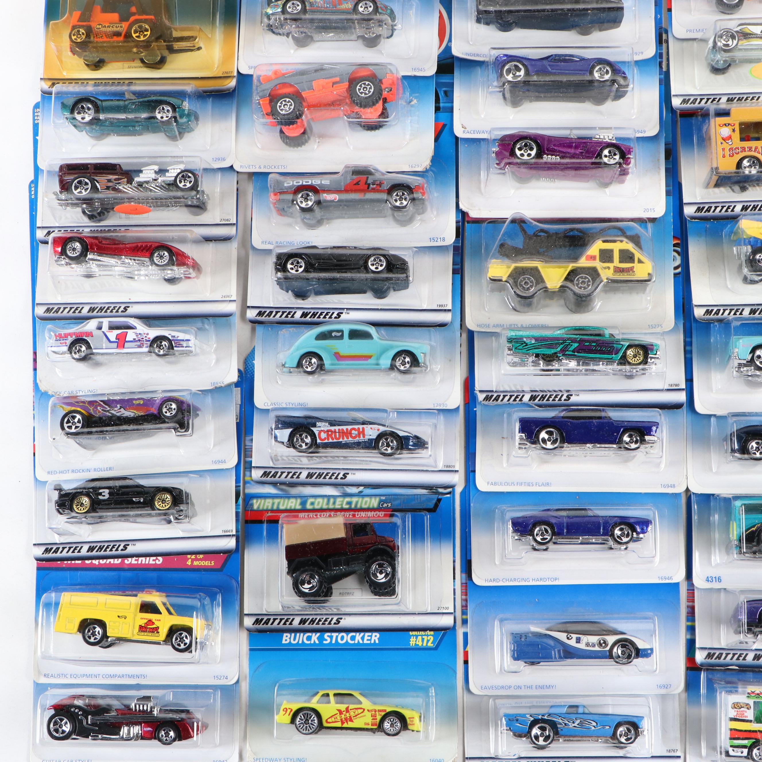 Hot Wheels "Firebird," "Flame Stopper," "Porsche 300" and More Toy Cars