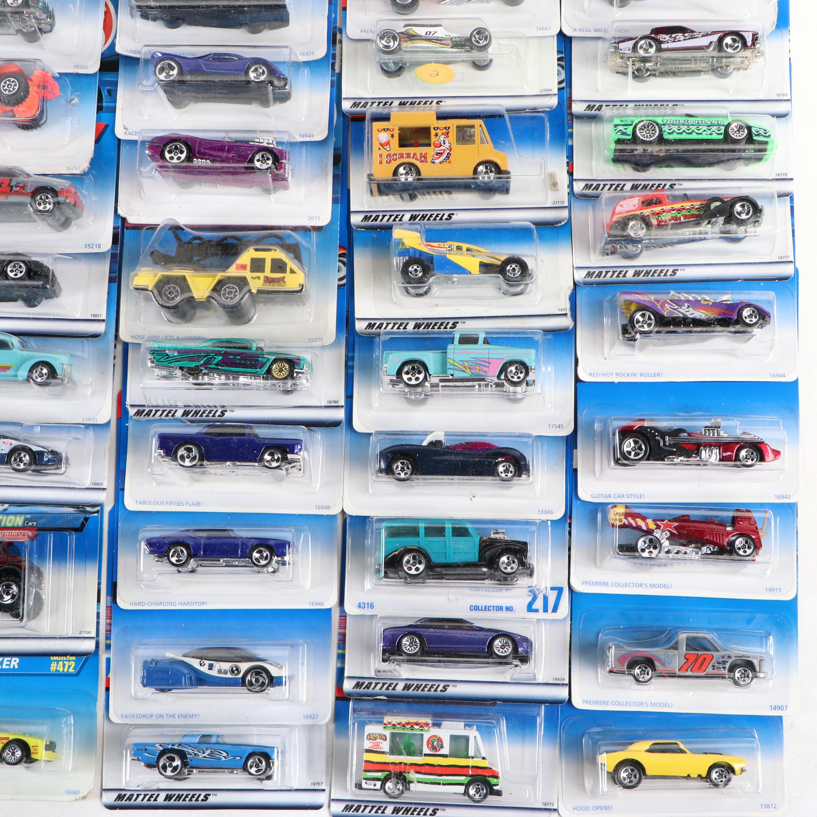 Hot Wheels "Firebird," "Flame Stopper," "Porsche 300" and More Toy Cars