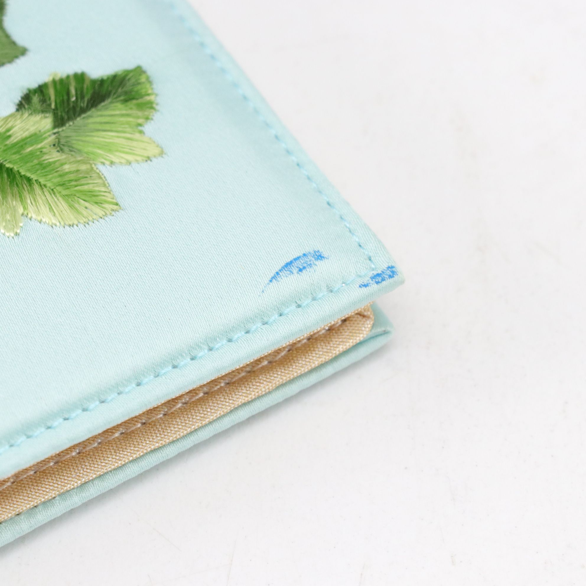 Wuhan China Silk Stamp Album, Silk Card Holder and Collector Plate With Stand