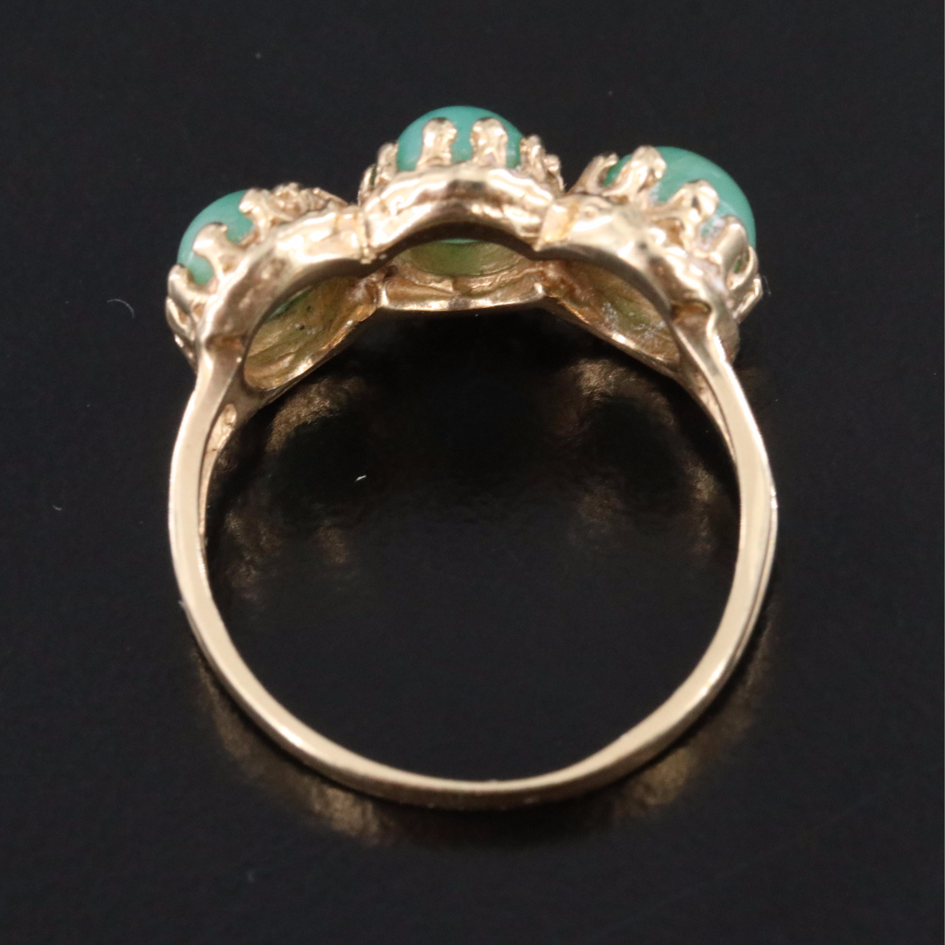14K 3.00 CTW Emerald Ring