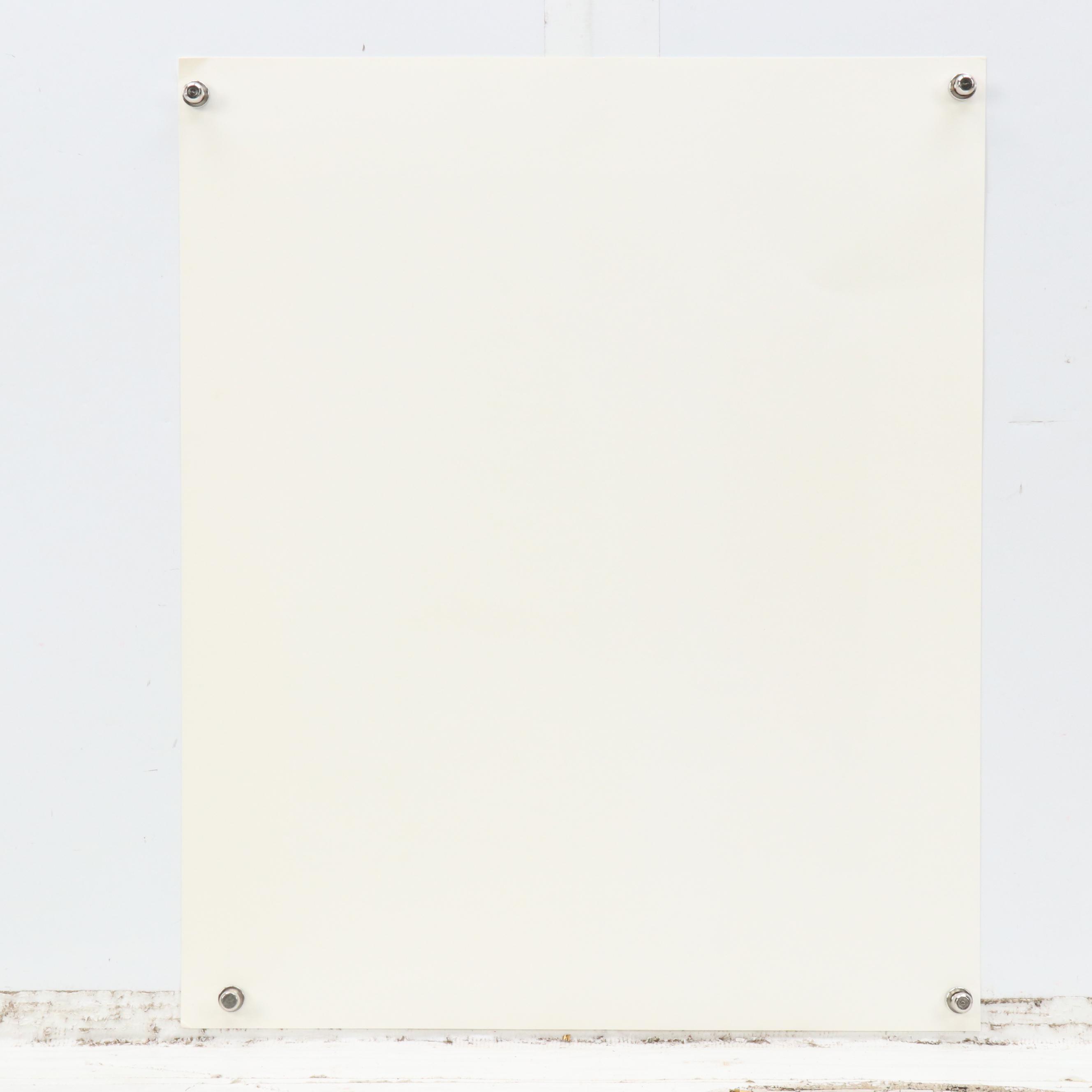 John Ruthven Offset Lithograph "Killdeer," 1989