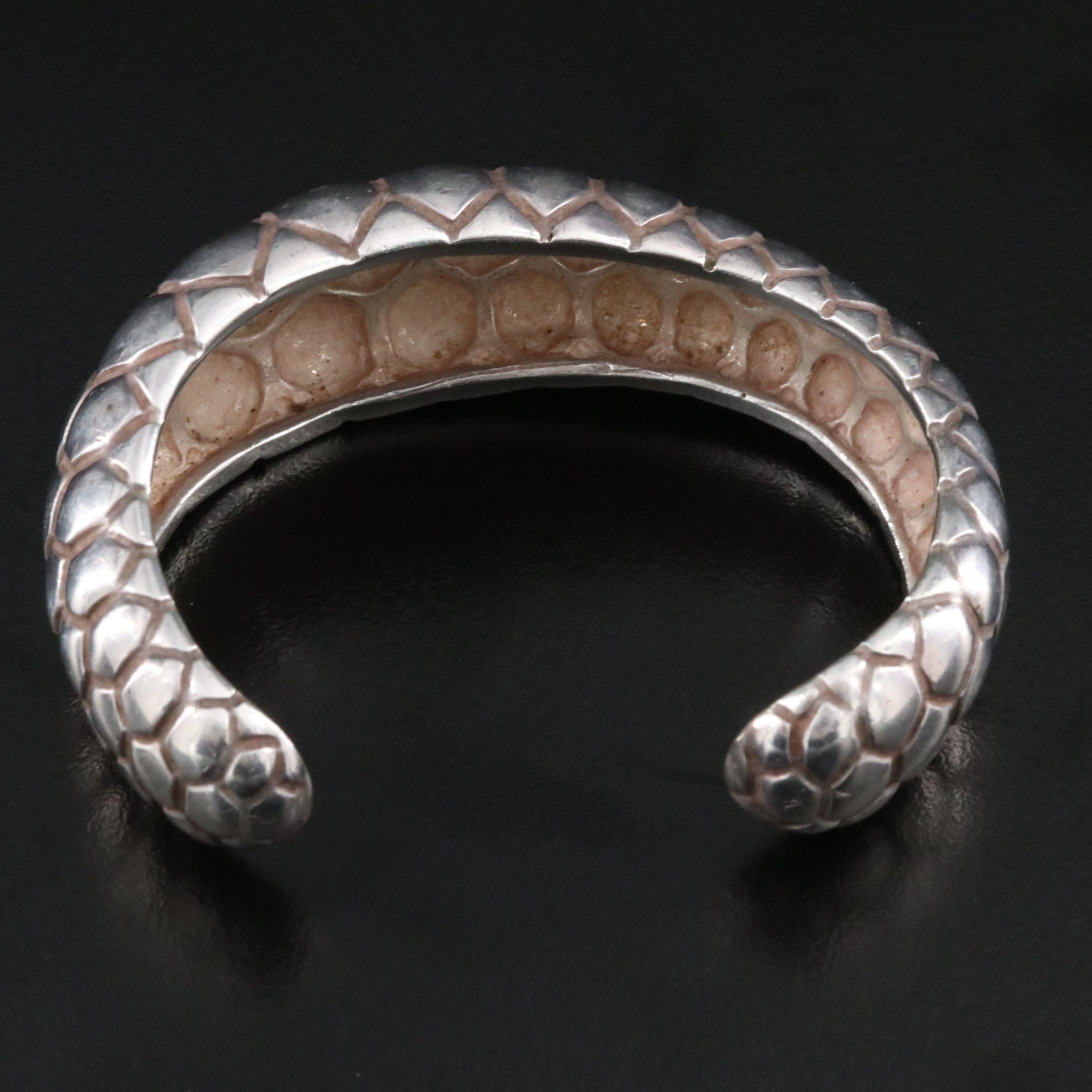 Tiffany & Co. Sterling Tortoise Cuff Bracelet 1996