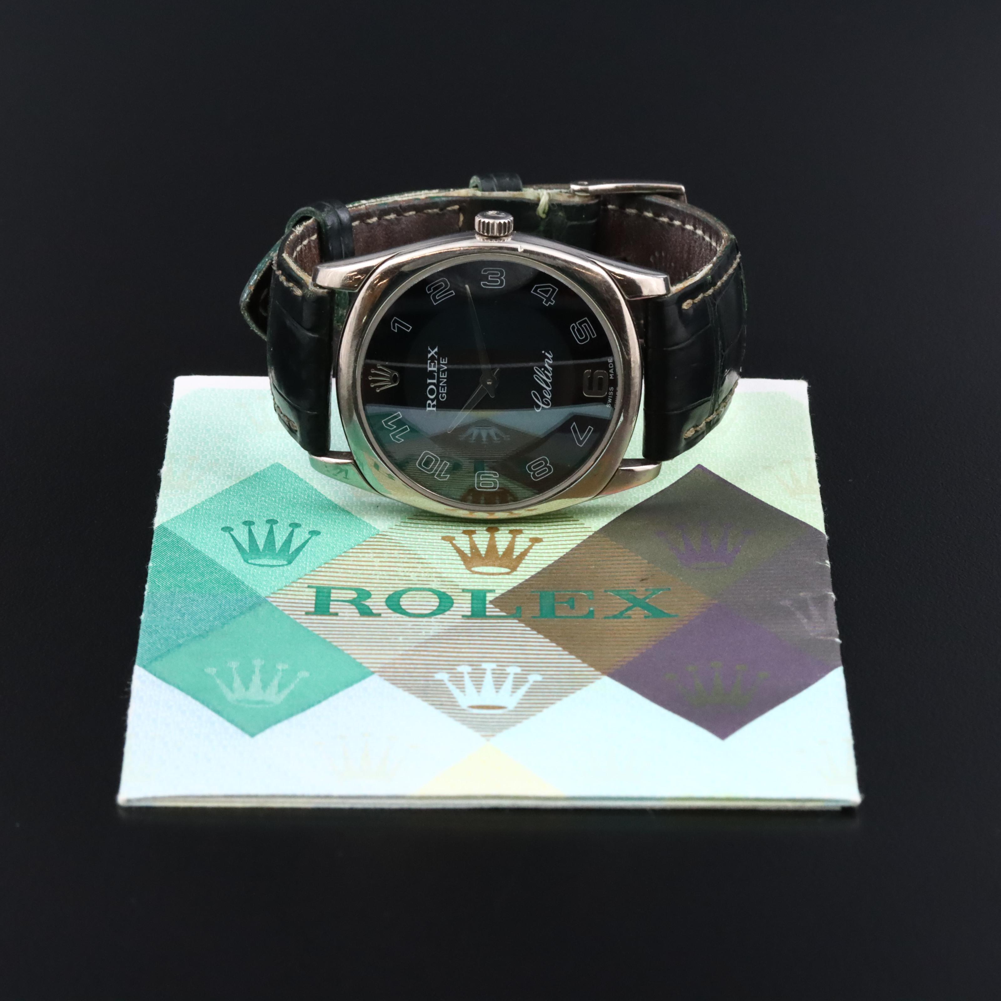 Rolex Cellini Danaos 18K Gold 4233 Watch c.2006