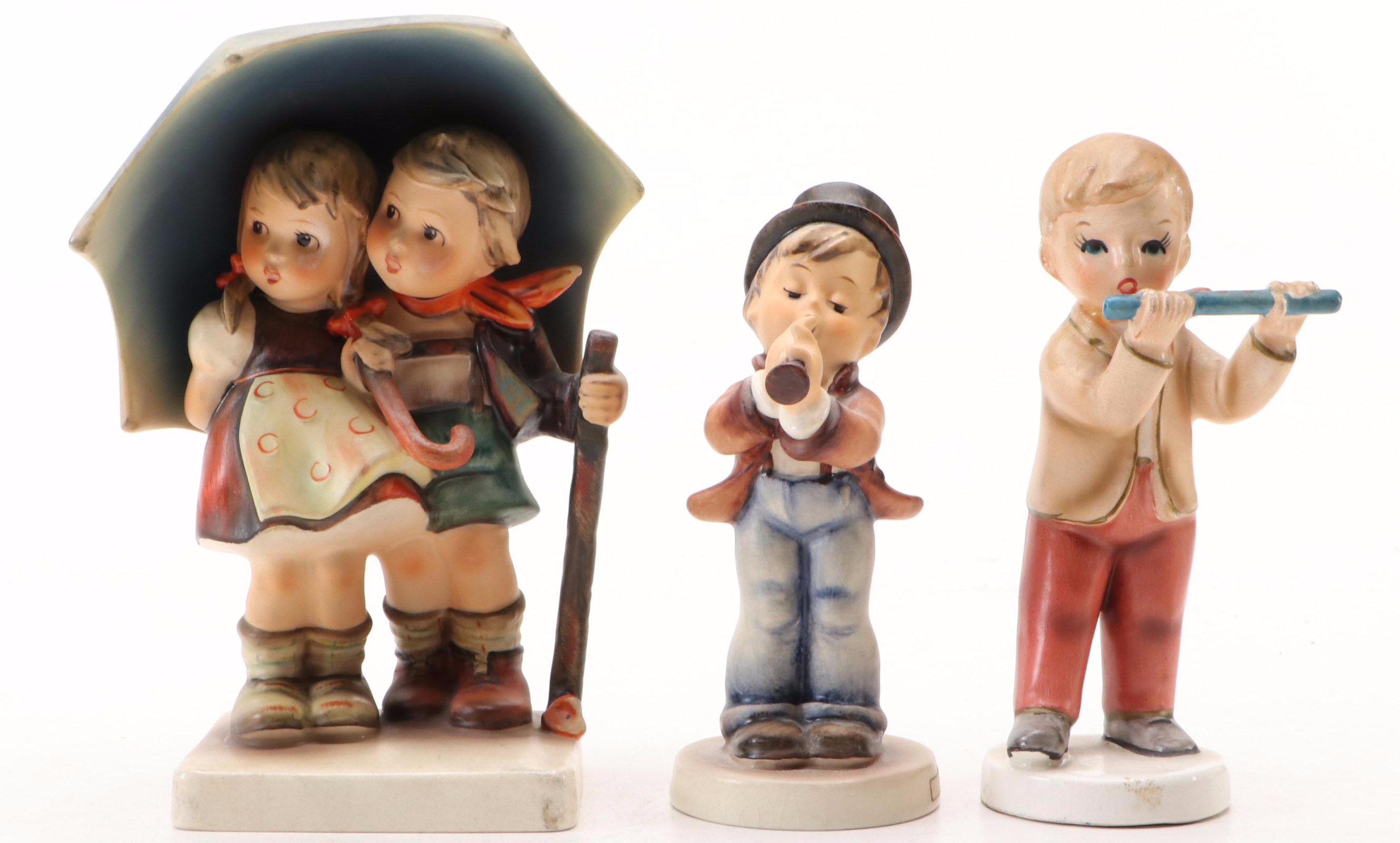 Goebel "Stormy Weather", "Little Hiker" and More Porcelain Figures