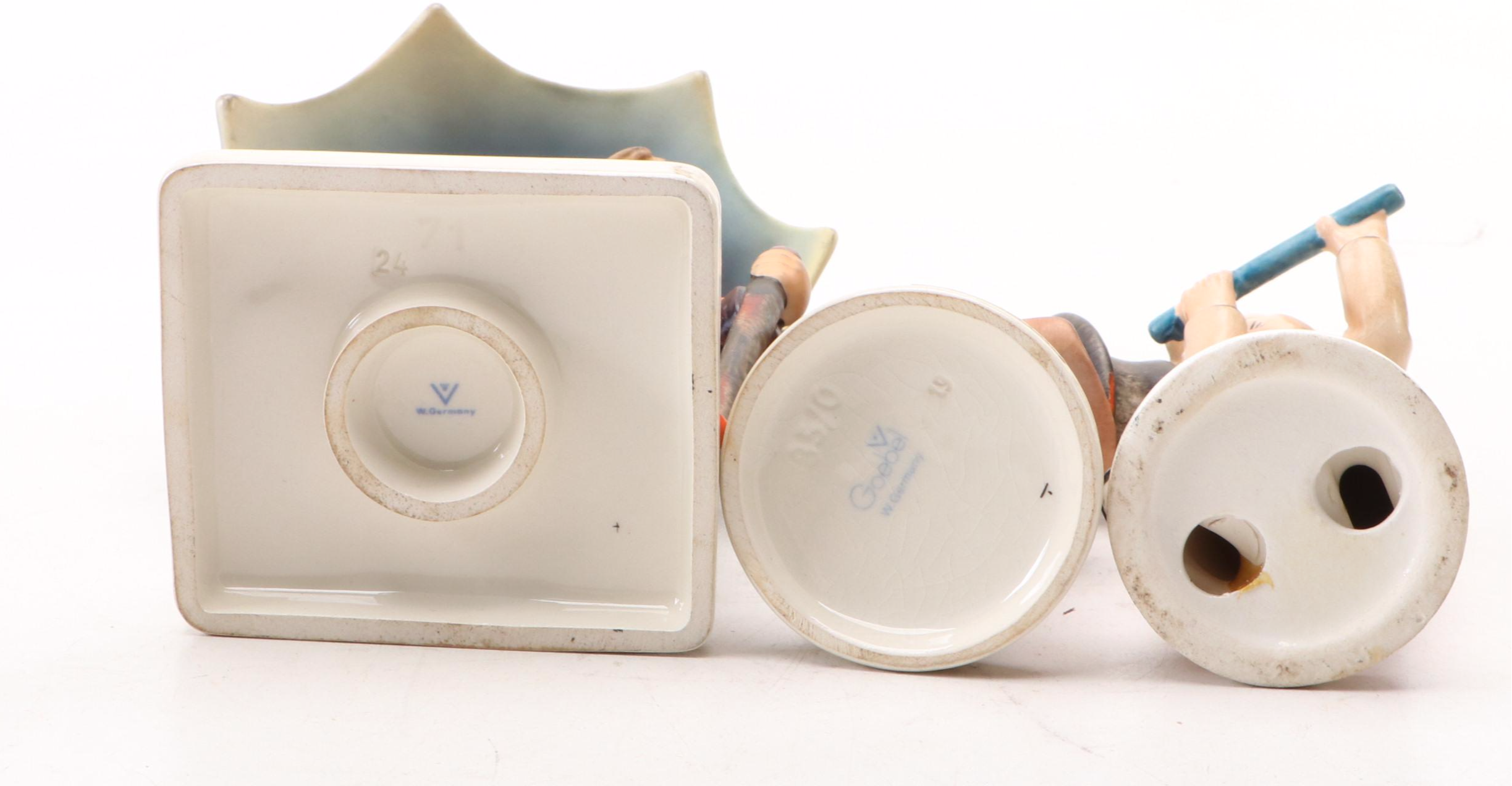 Goebel "Stormy Weather", "Little Hiker" and More Porcelain Figures