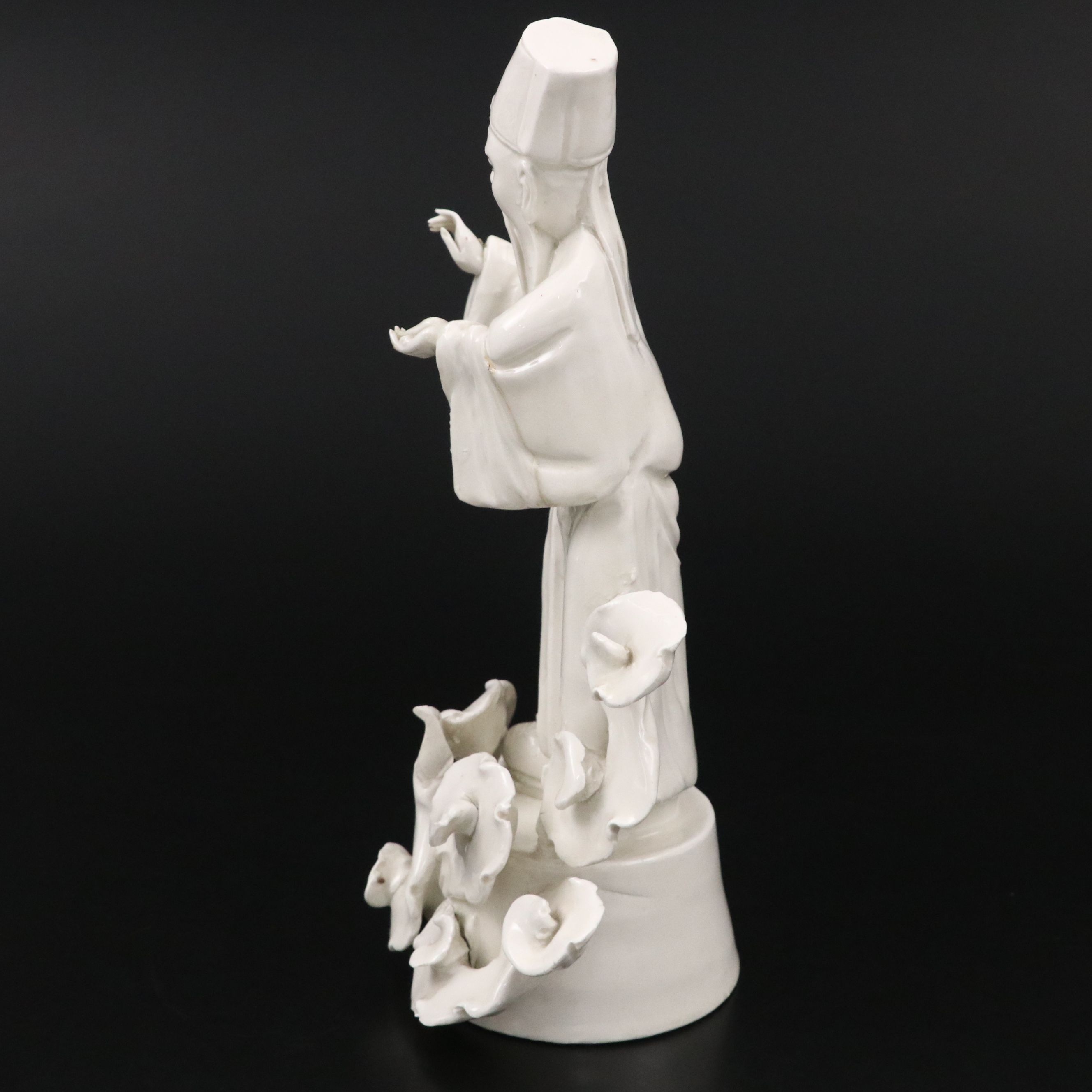 Chinese Porcelain Blanc de Chine Immortal Figurine