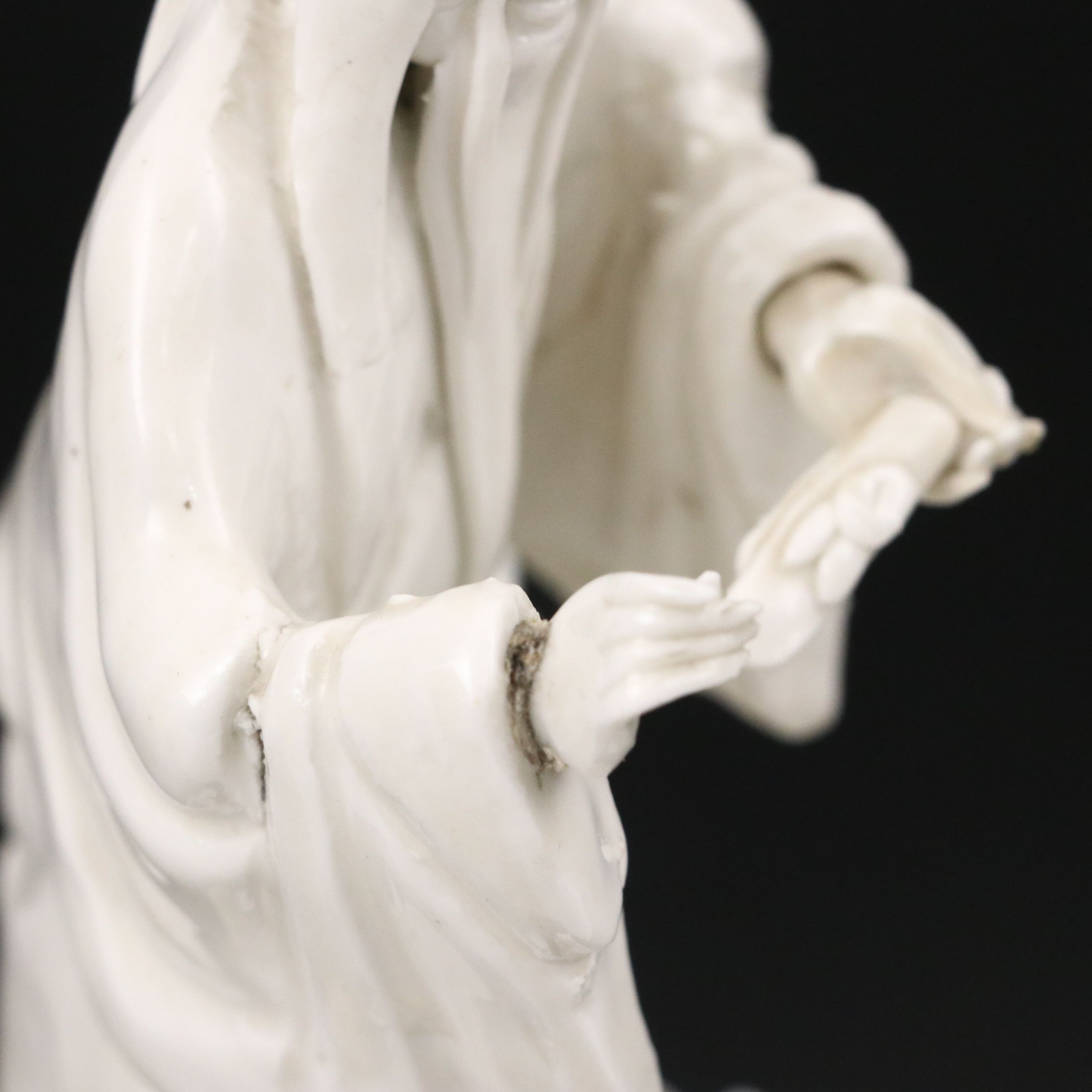 Chinese Porcelain Blanc de Chine Immortal Figurine