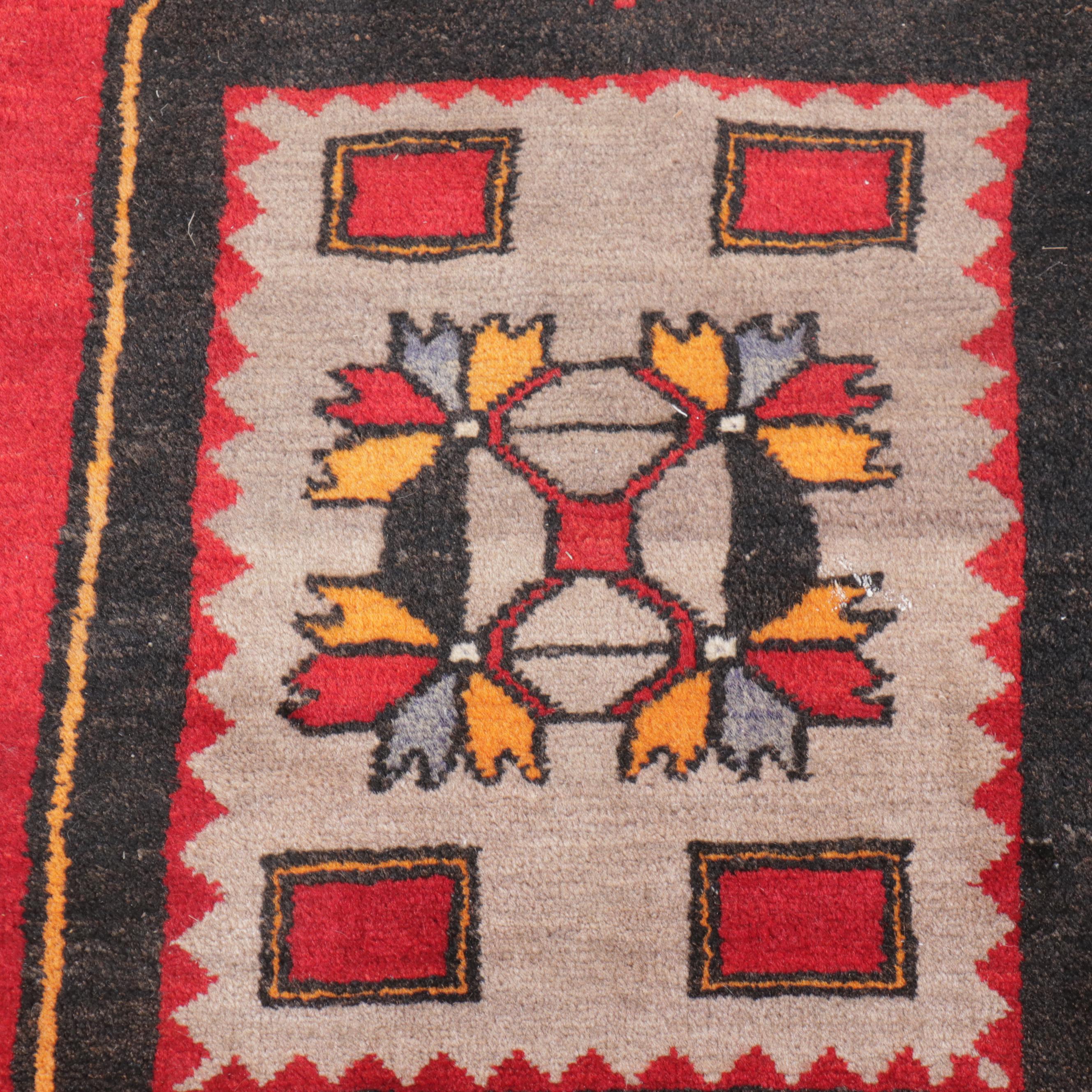 2' x 3'10 Hand-Knotted Turkish Accent Rug