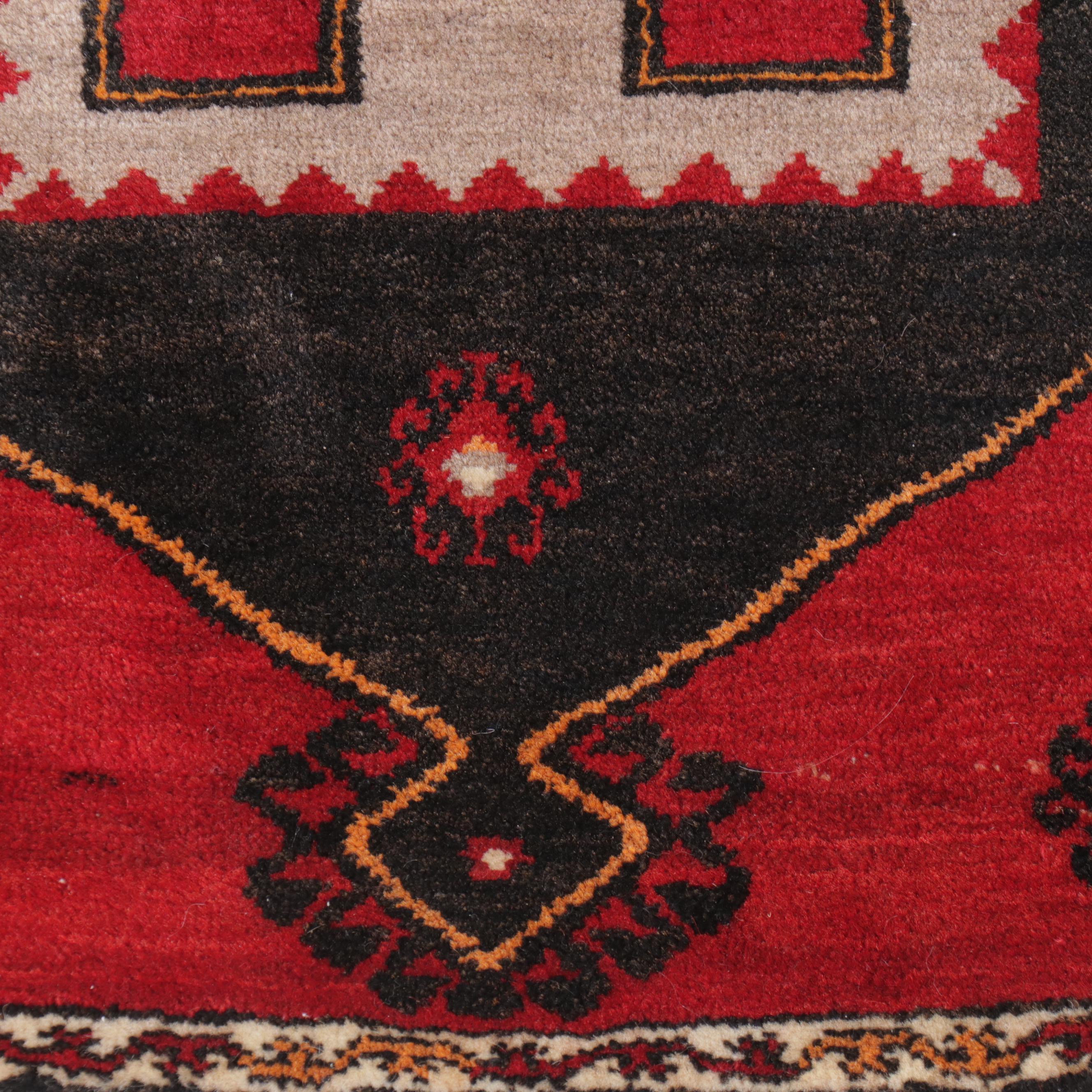 2' x 3'10 Hand-Knotted Turkish Accent Rug