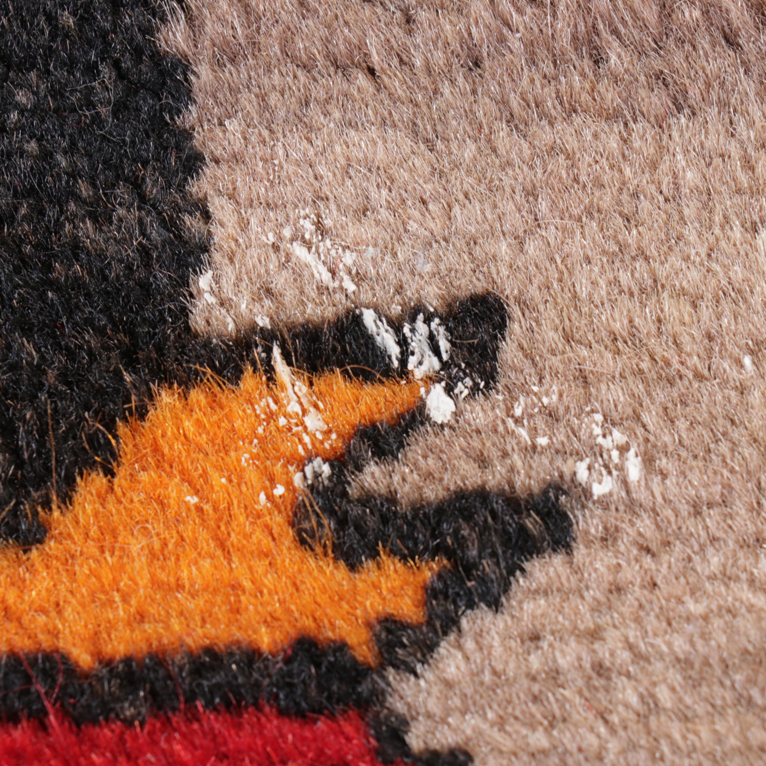 2' x 3'10 Hand-Knotted Turkish Accent Rug