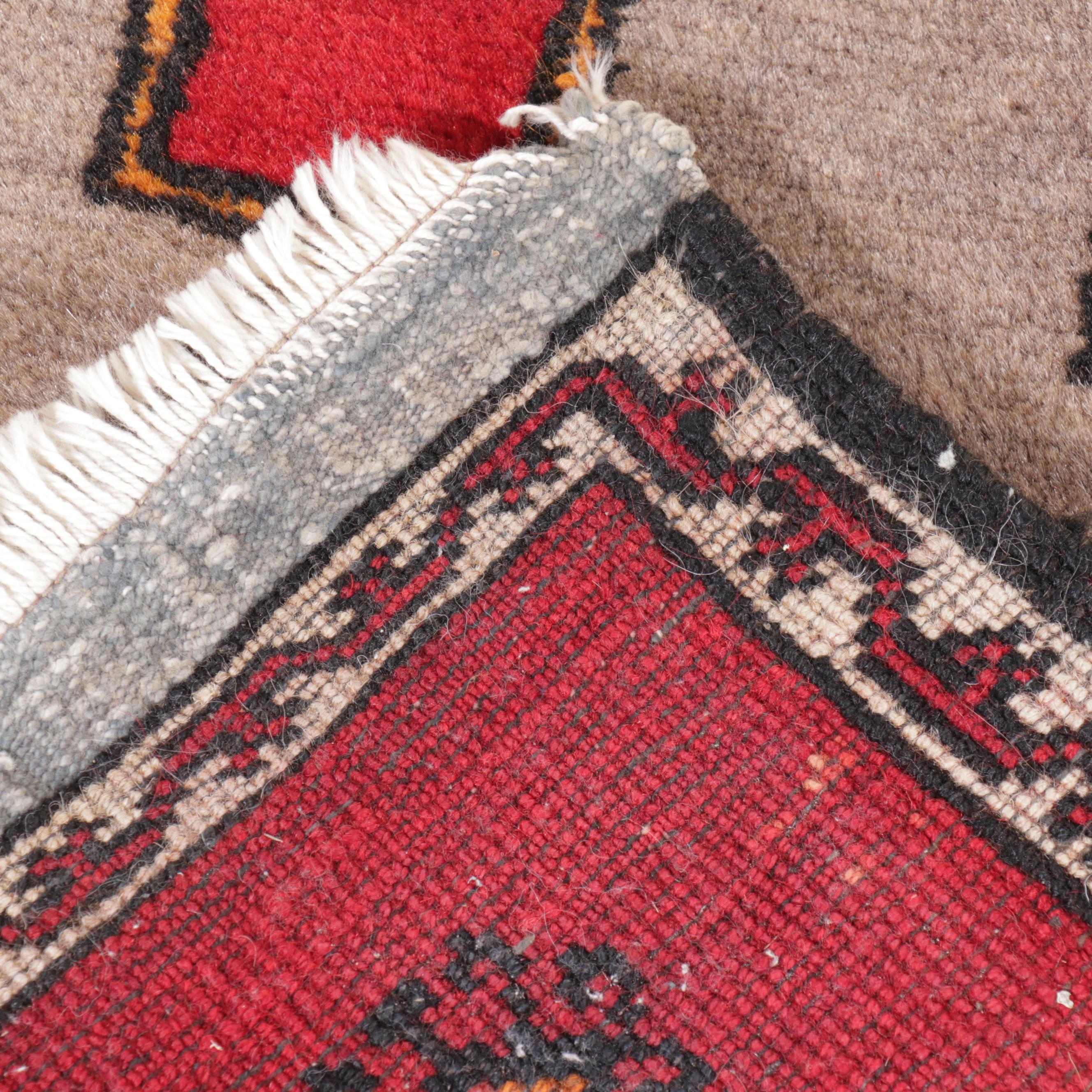 2' x 3'10 Hand-Knotted Turkish Accent Rug