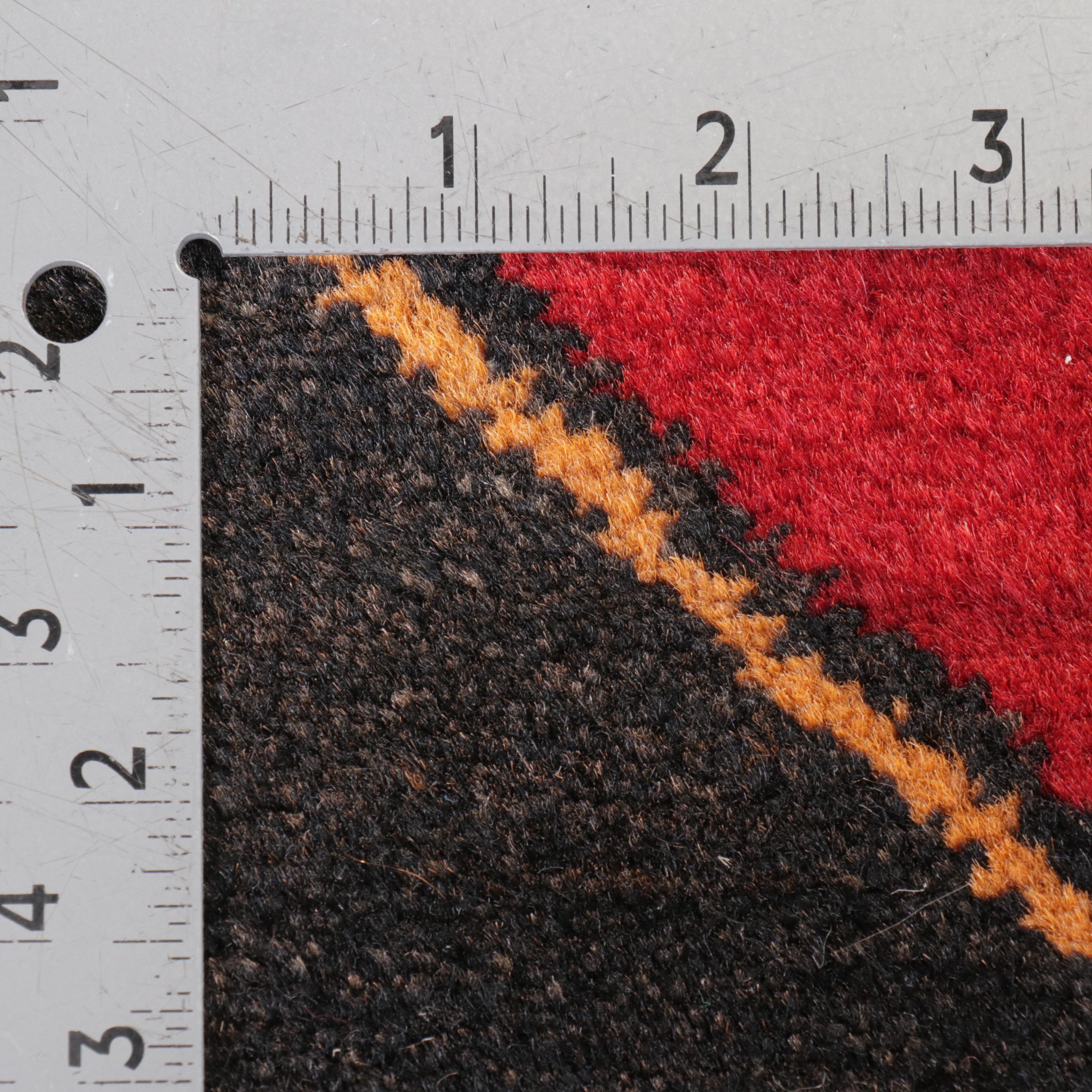 2' x 3'10 Hand-Knotted Turkish Accent Rug