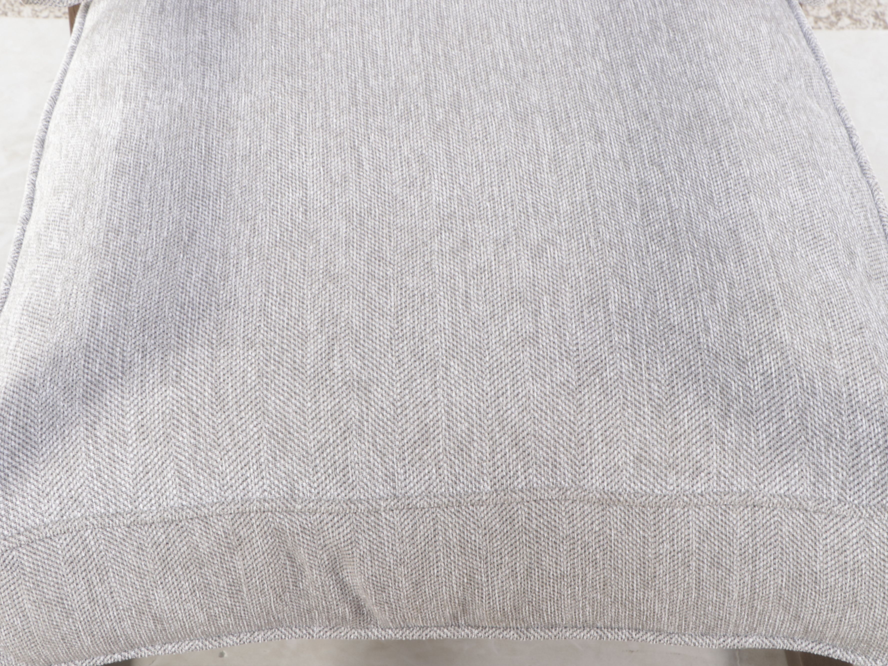 Mercana Contemporary Bleach Wood Accent Chair with Removable Cushions