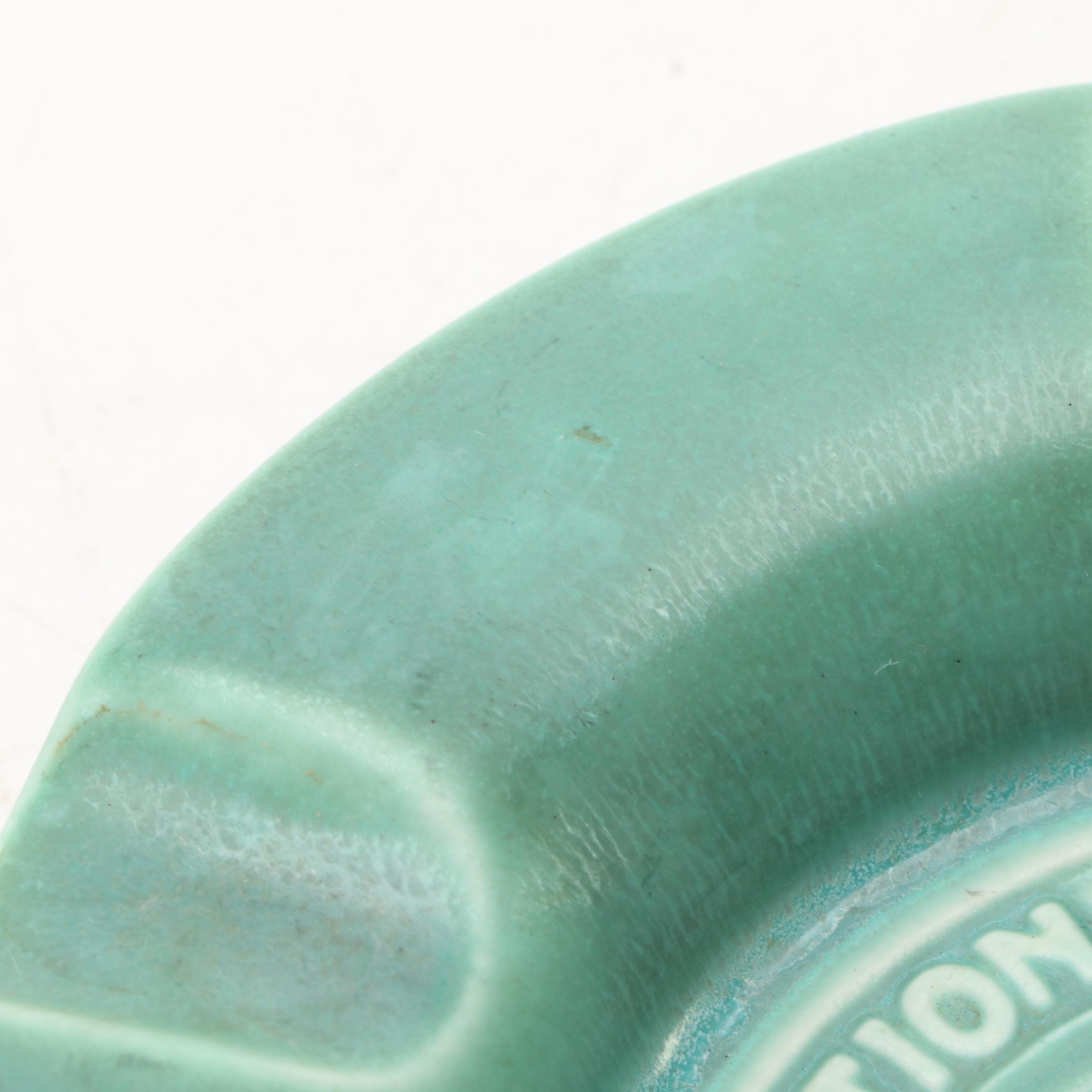 MCM Rookwood Pottery Ashtray and Other Cincinnati Business Rookwood Ashtrays