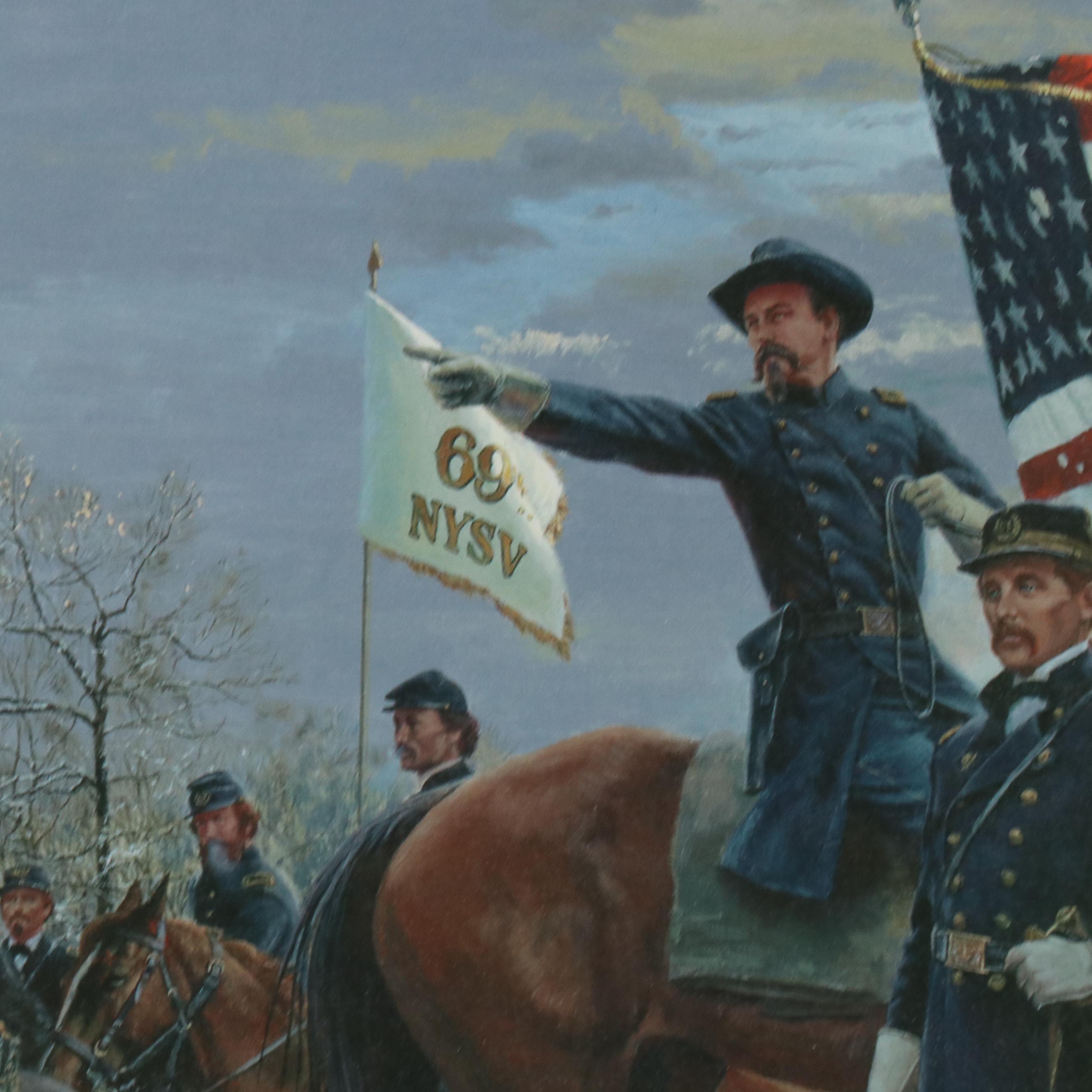 Mort Künstler Offset Lithograph "The Fighting 69th," 1998