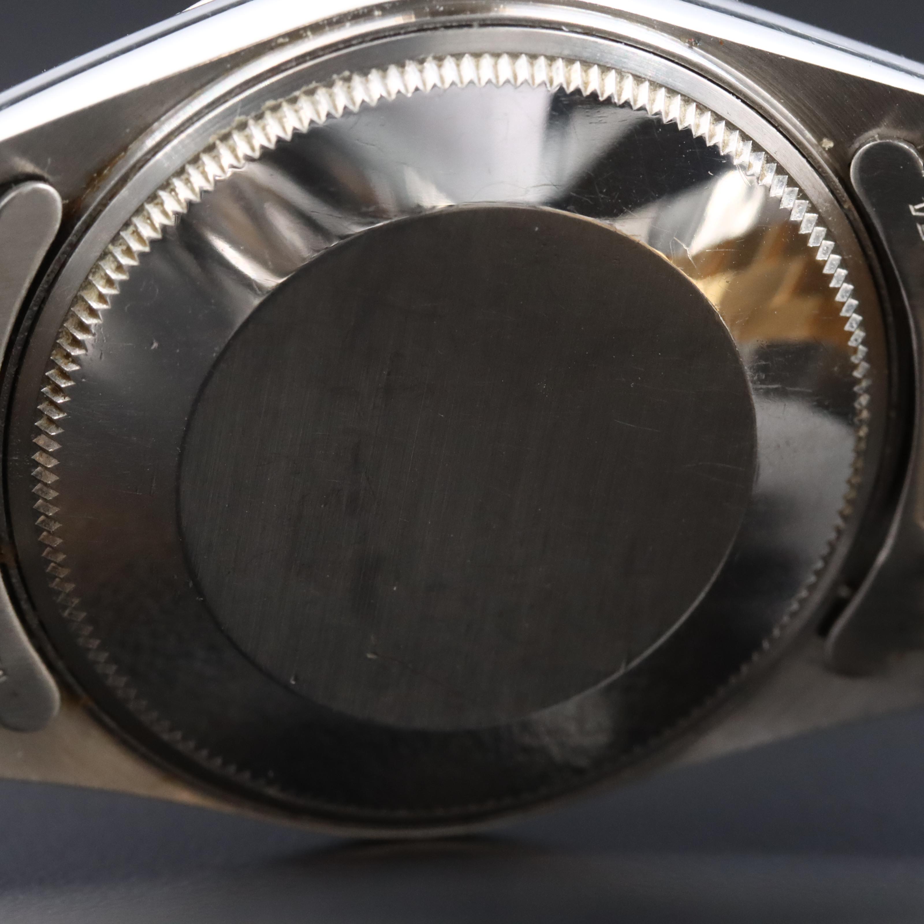 1981 Oyster Perpetual Date 15053 Engine Turned Bezel Watch