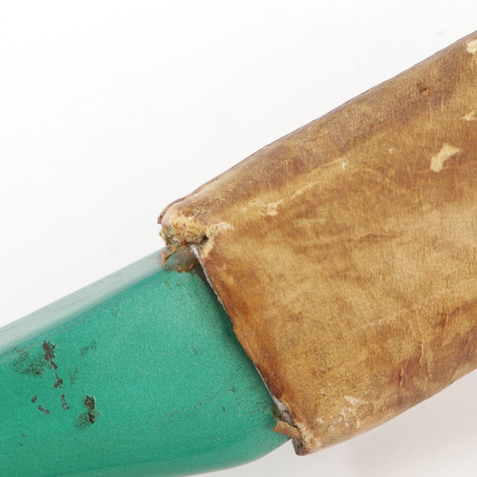 Bear Archery Leather Quiver with Arrows, Teal Bow and Accessories