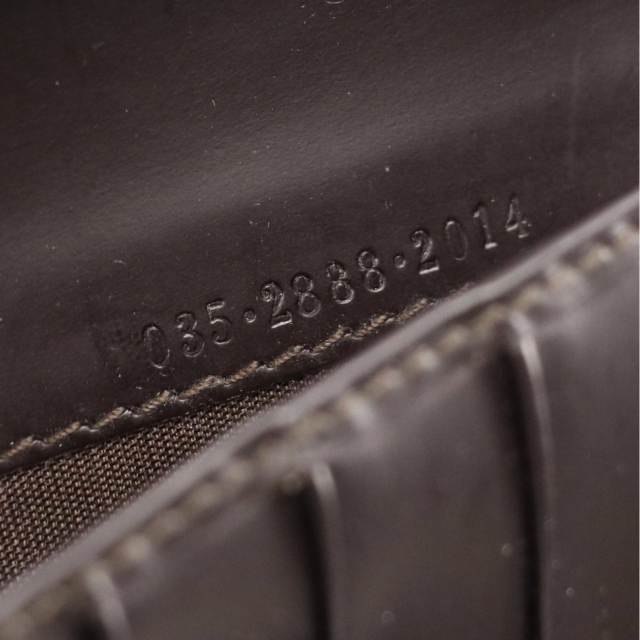 Gucci Brown Jumbo GG Jacquard Zip-Around Wallet with Box