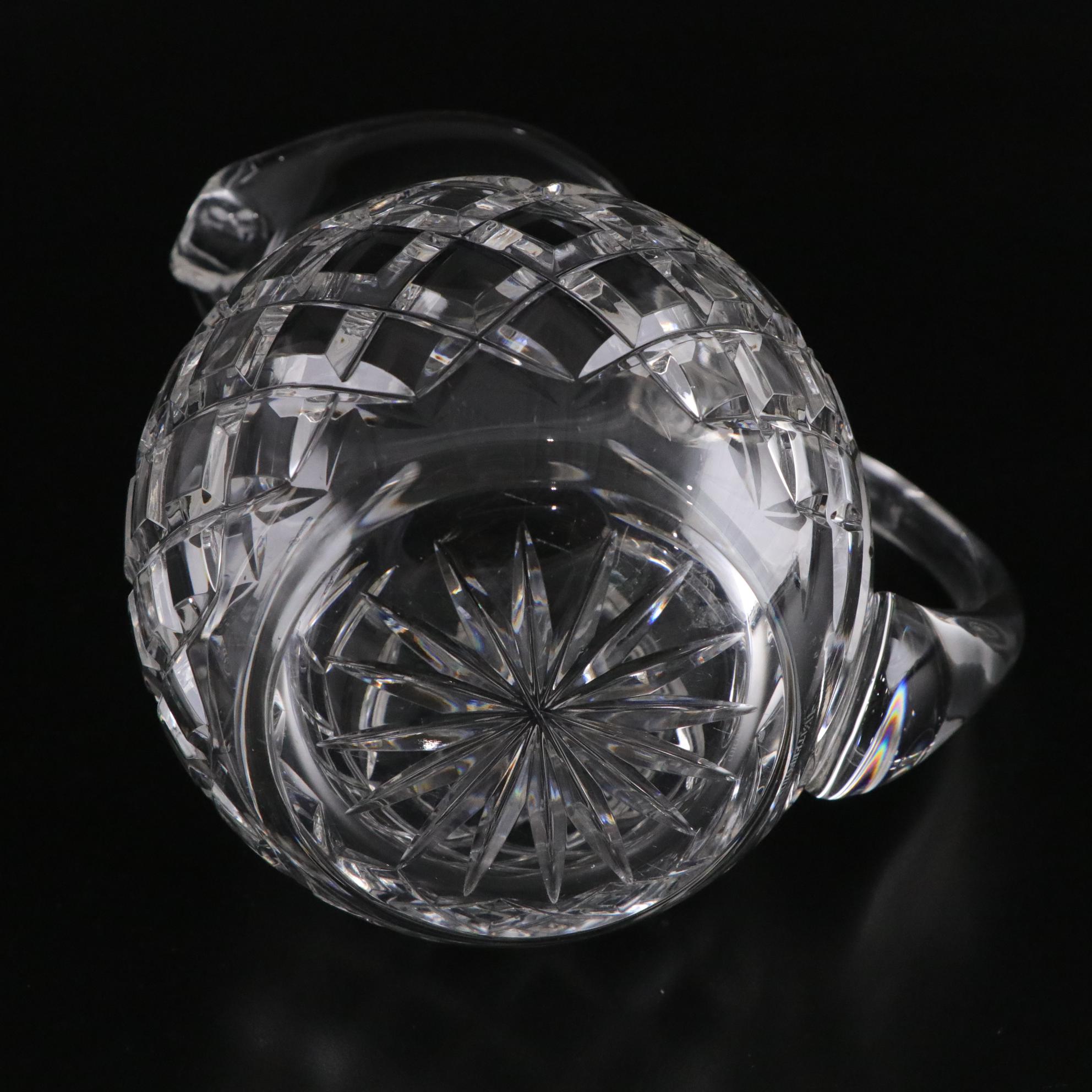 Waterford "Lismore" Crystal Decanter & Pitcher