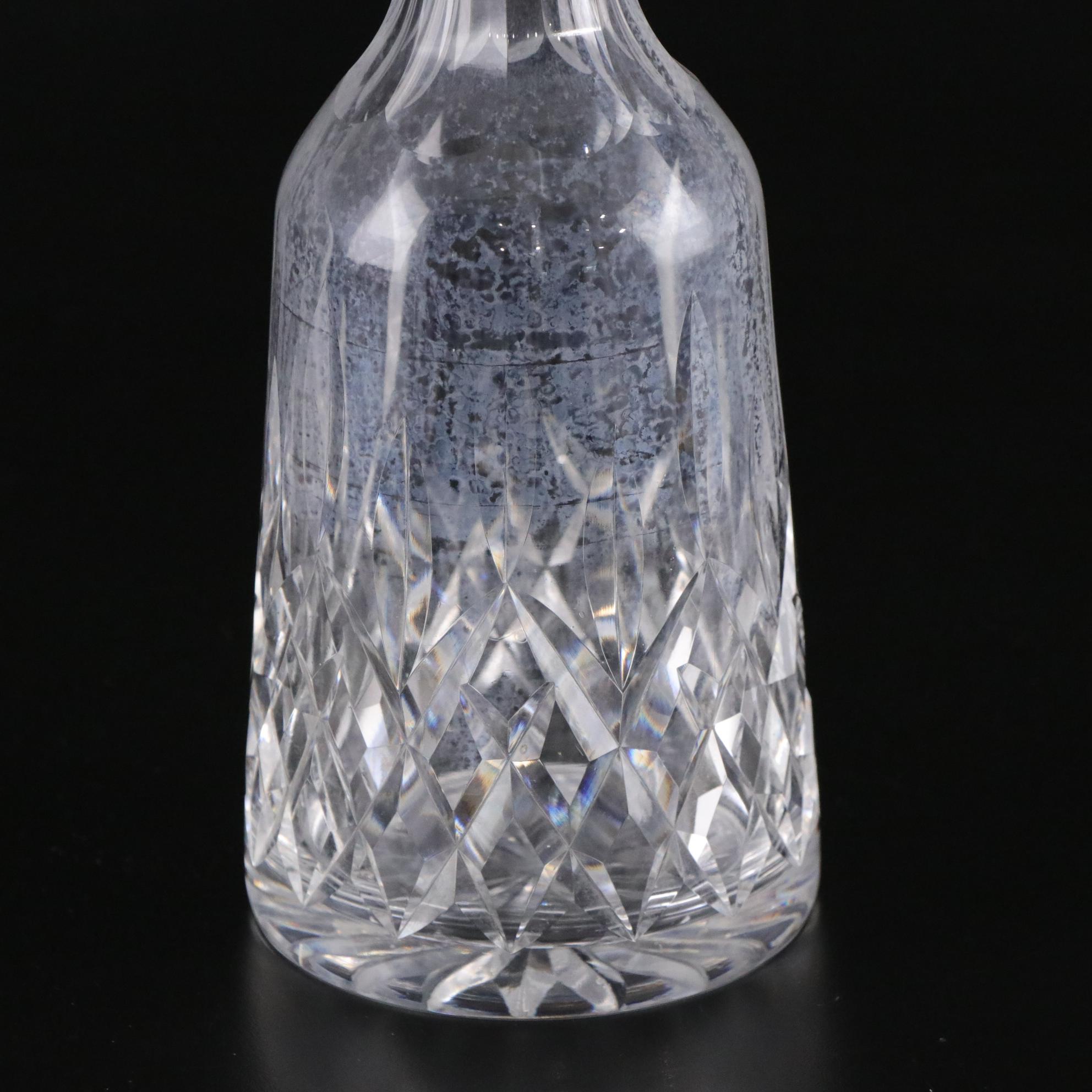 Waterford "Lismore" Crystal Decanter & Pitcher