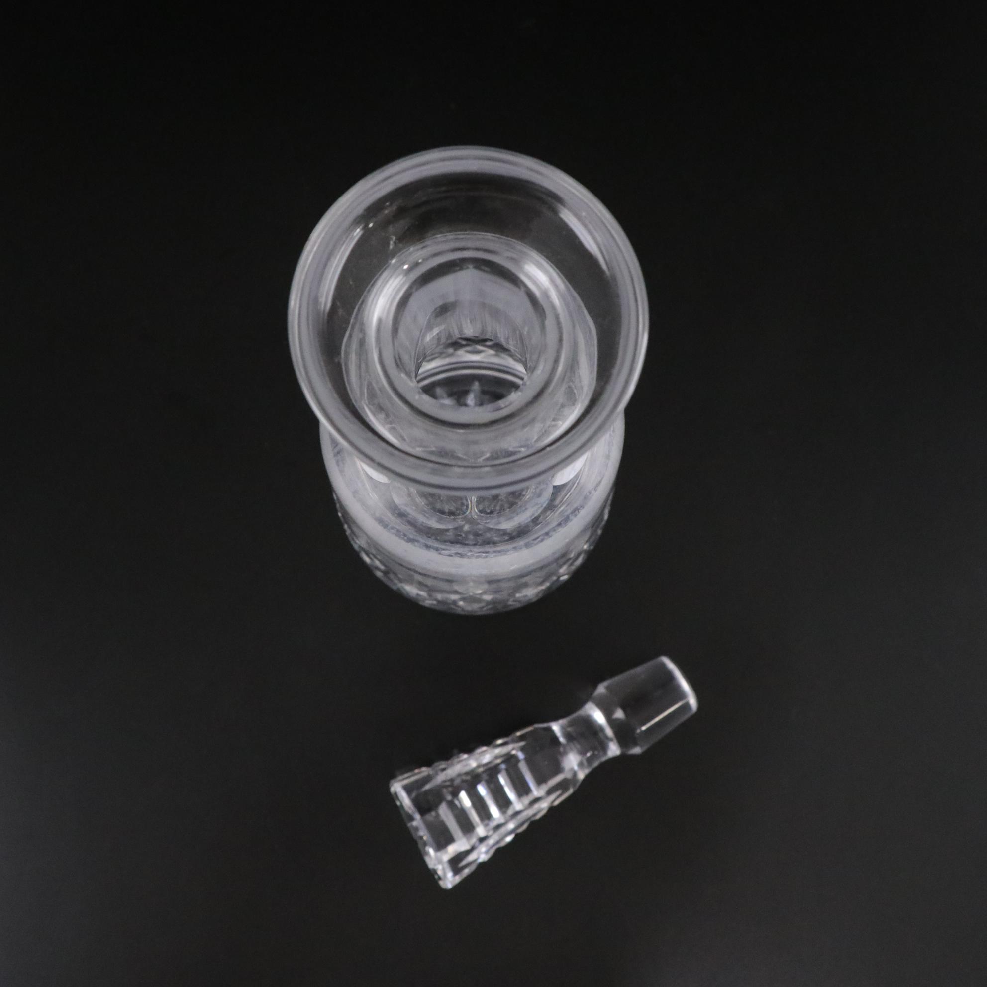 Waterford "Lismore" Crystal Decanter & Pitcher