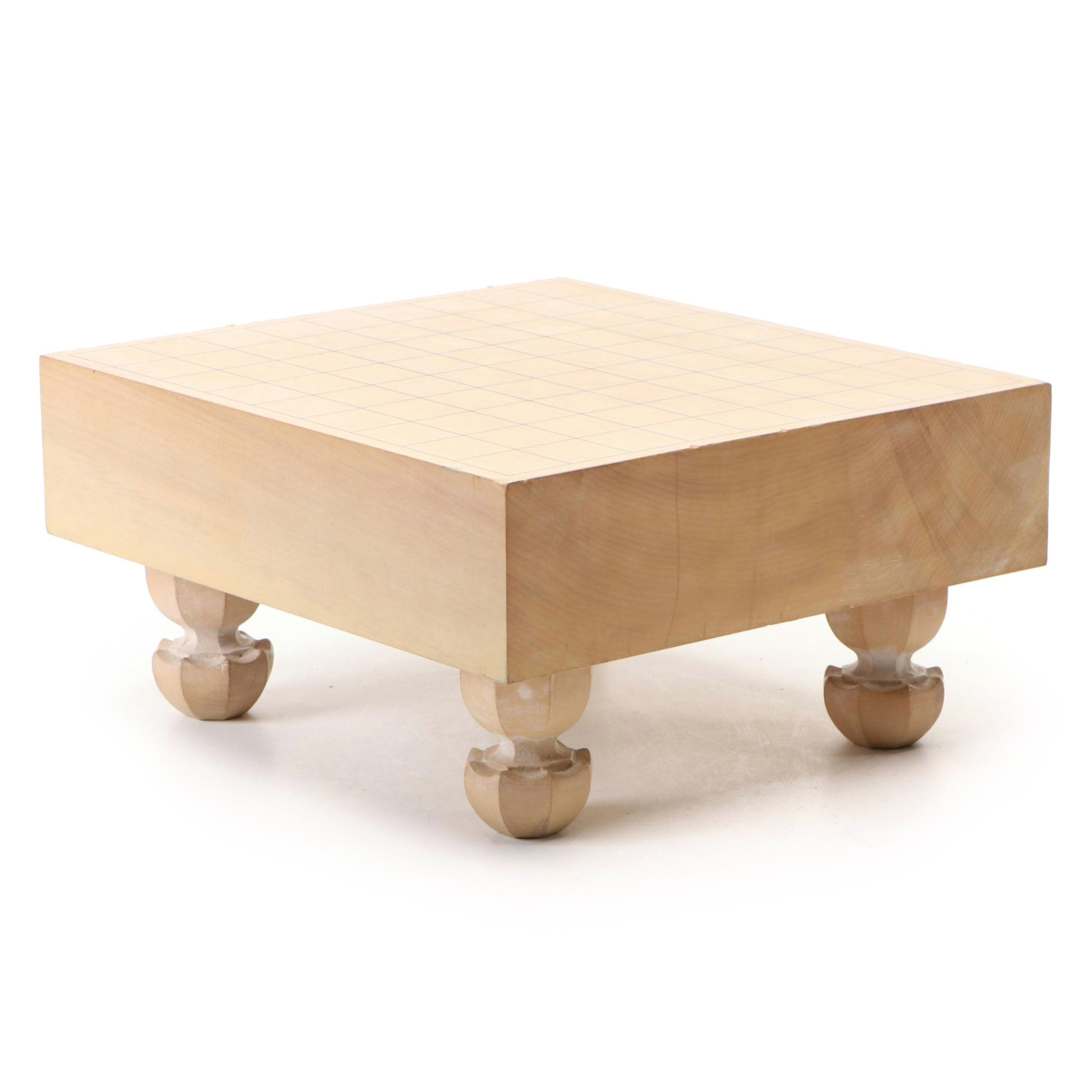 Japanese Shogi Strategy Board Game Carved Wood Base, 2016