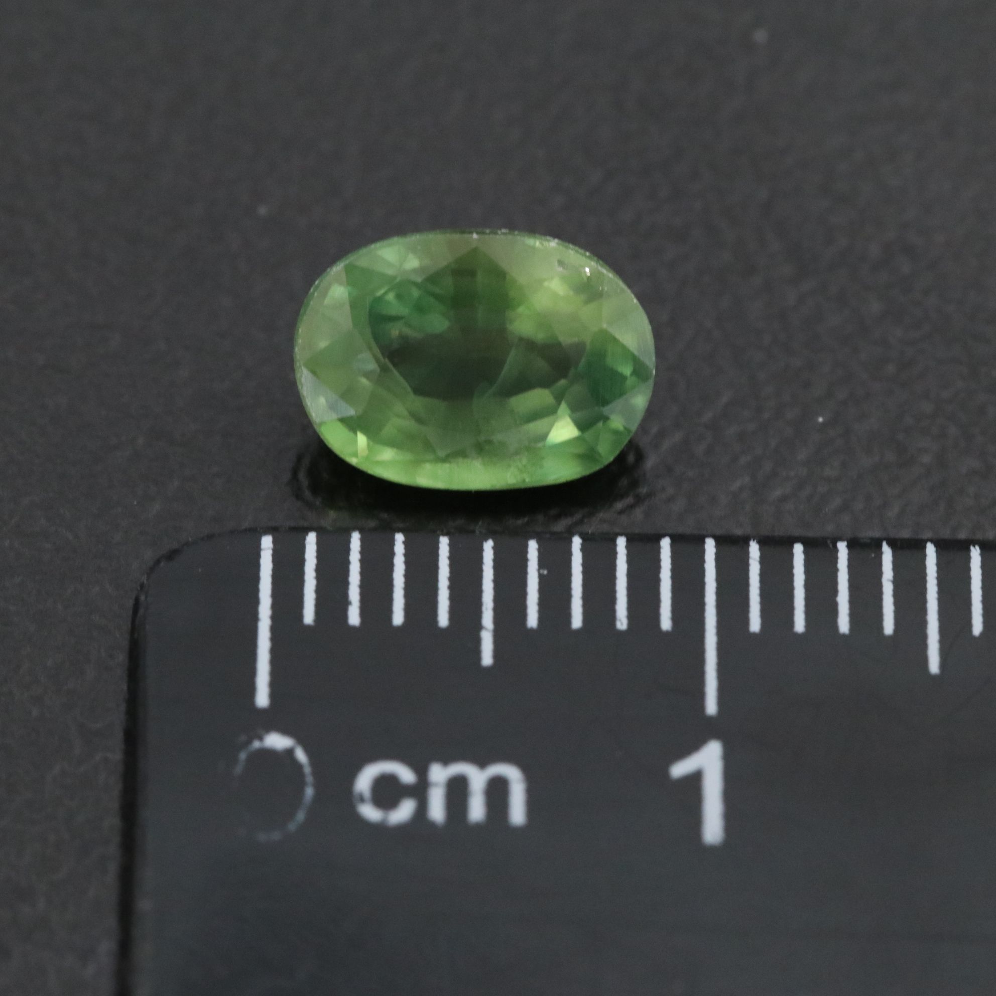 Loose 1.96 CT Green Sapphire